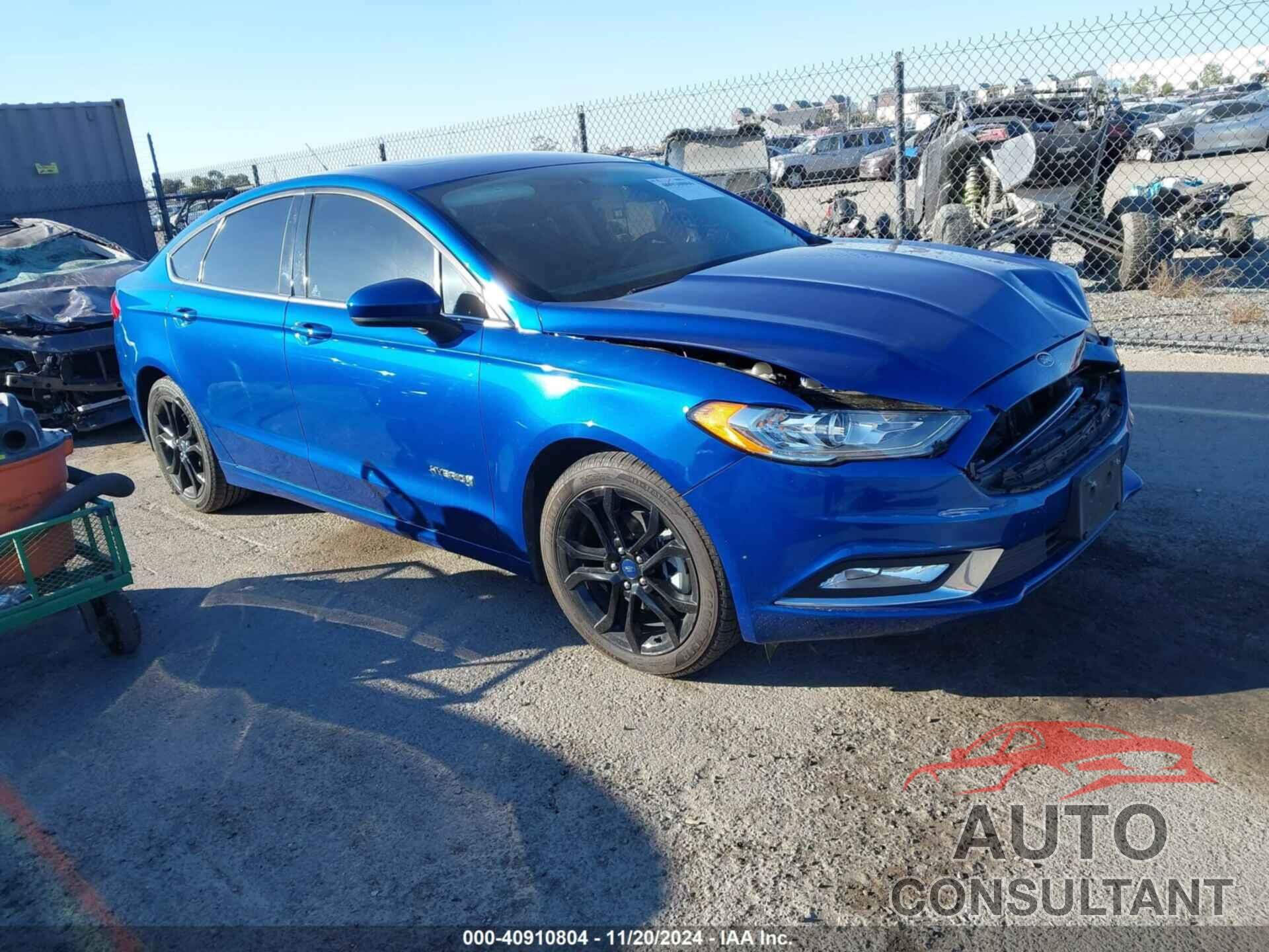 FORD FUSION HYBRID 2017 - 3FA6P0LU4HR259287