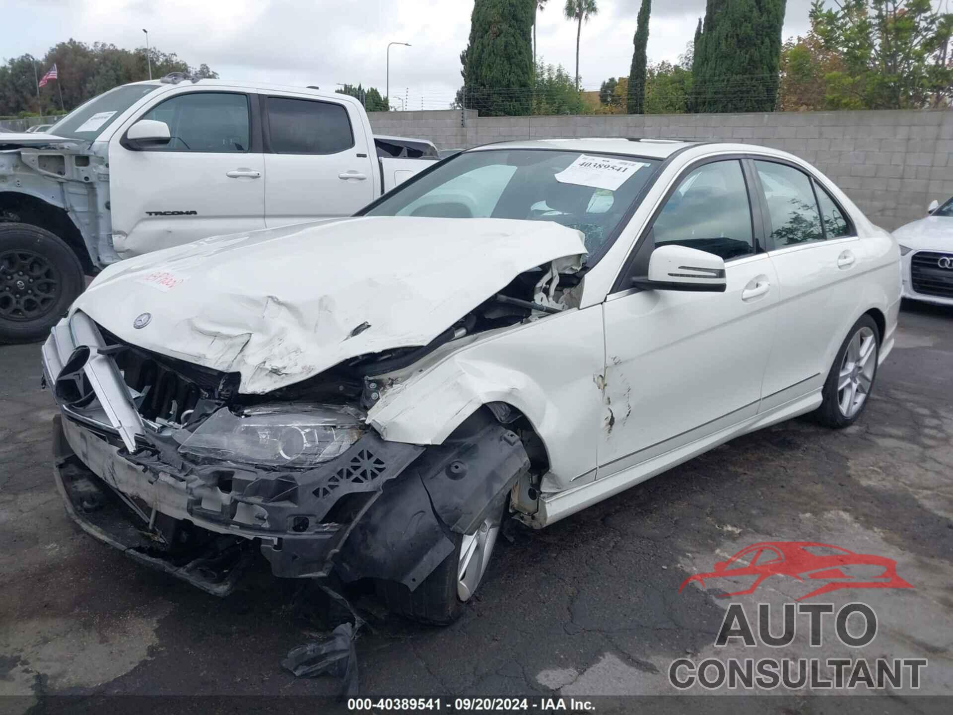 MERCEDES-BENZ C 300 2011 - WDDGF5EBXBR146530