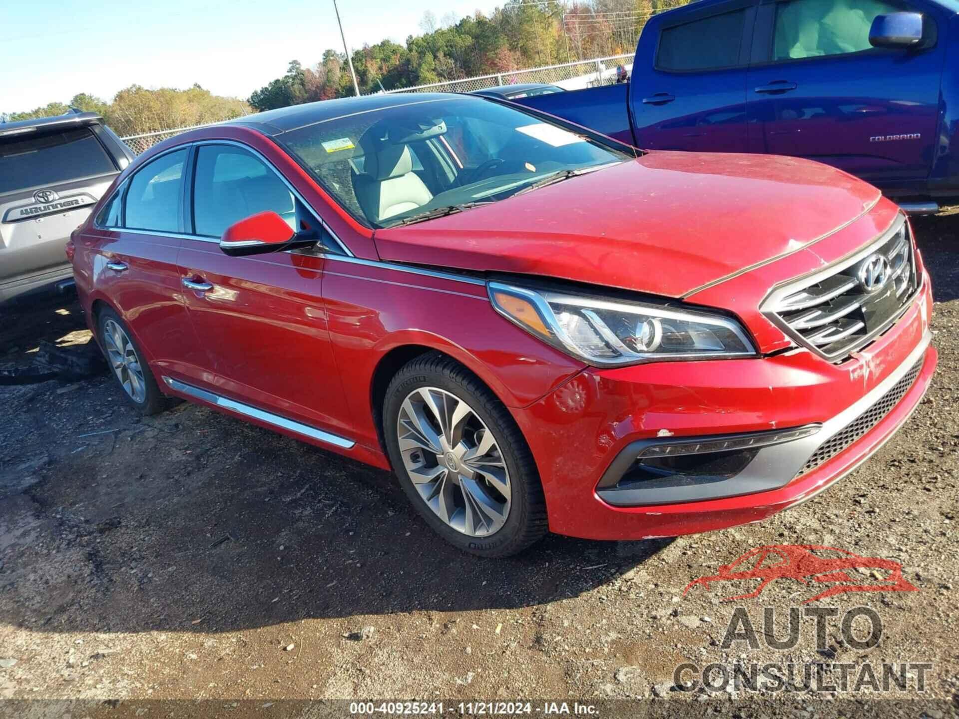 HYUNDAI SONATA 2017 - 5NPE34AB5HH481401