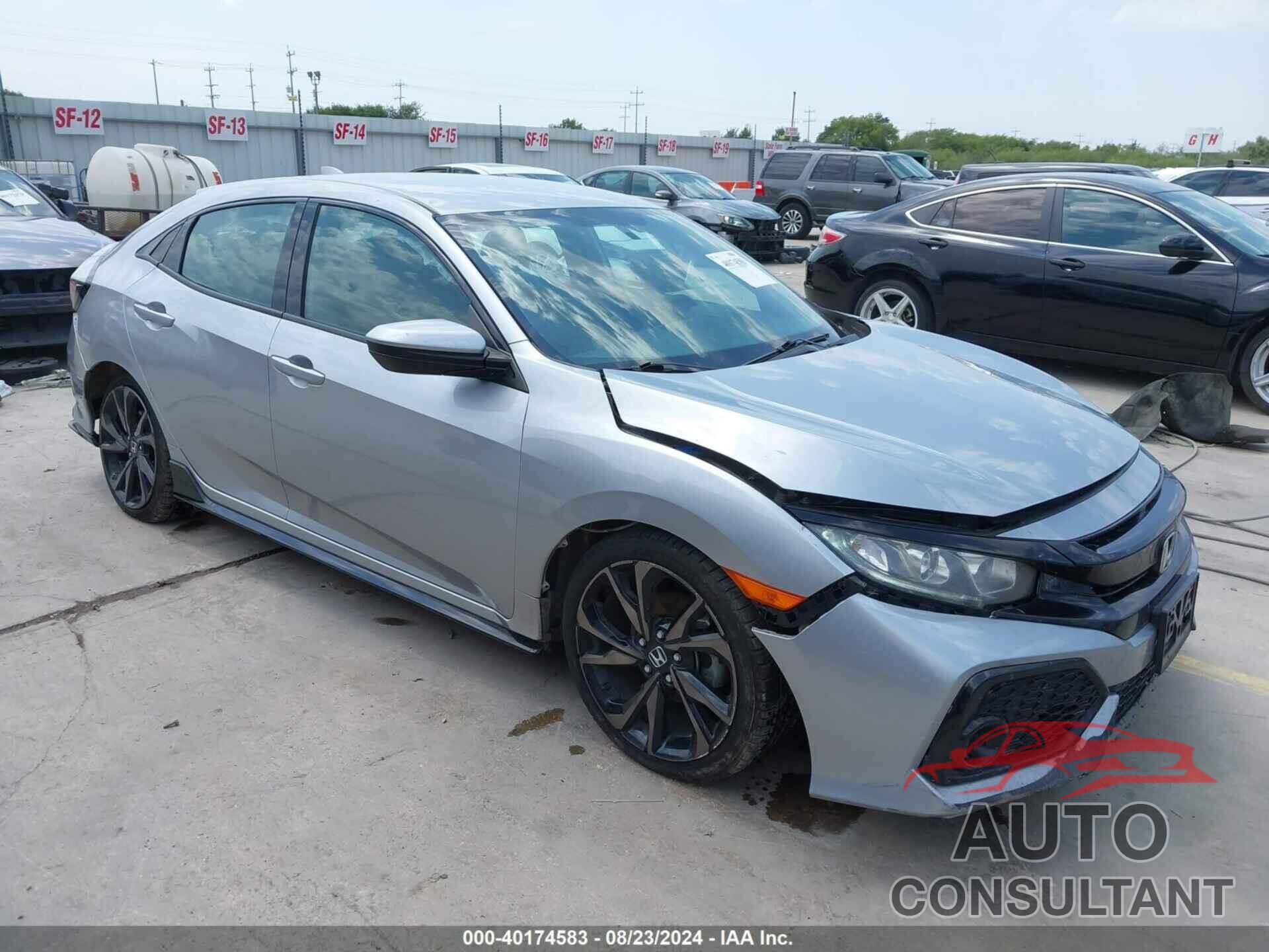 HONDA CIVIC 2018 - SHHFK7H49JU234918