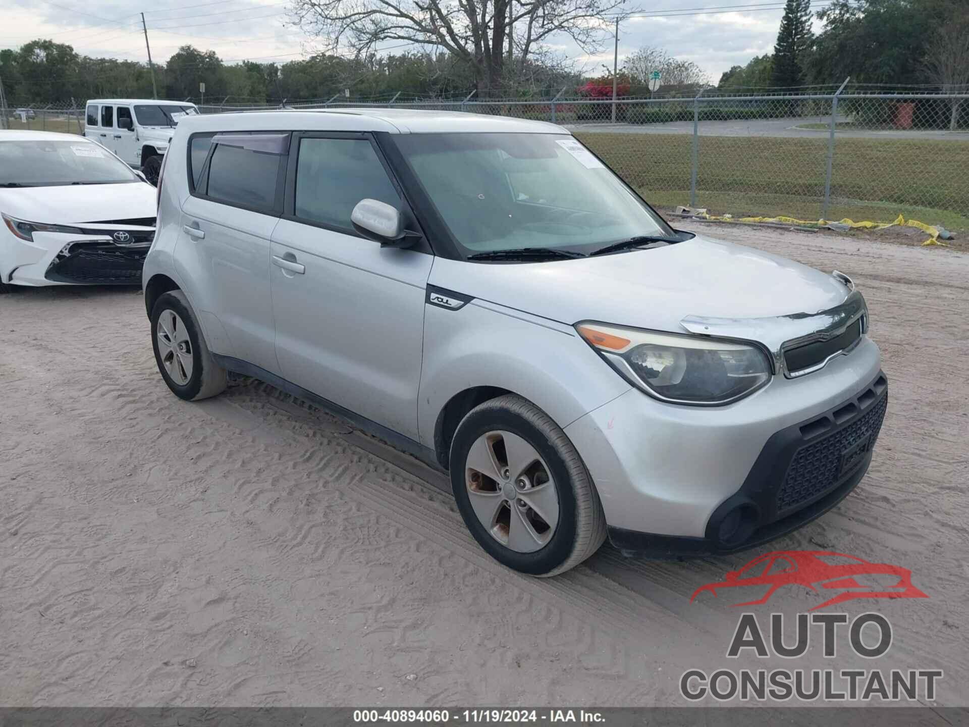 KIA SOUL 2015 - KNDJN2A28F7763000