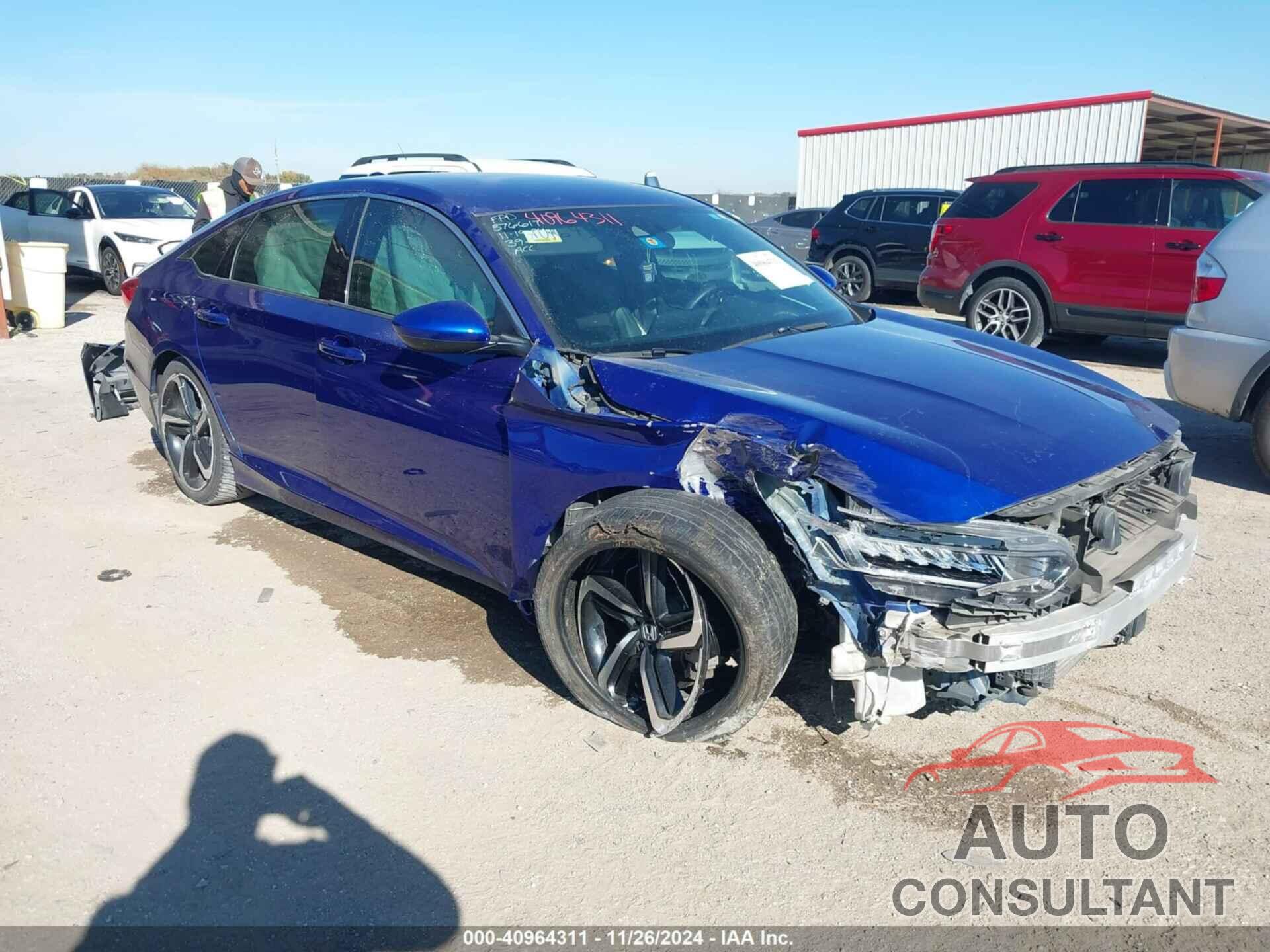 HONDA ACCORD 2019 - 1HGCV1F37KA045716