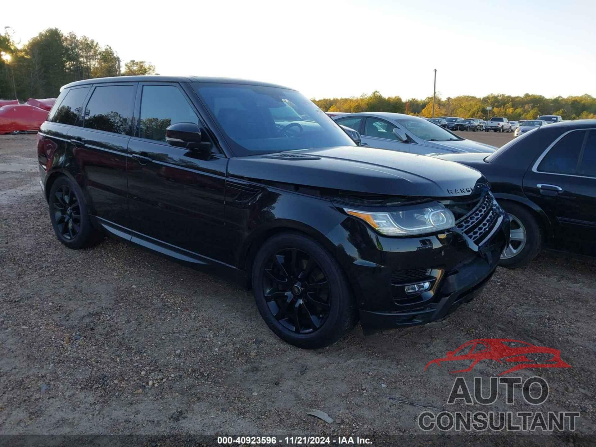 LAND ROVER RANGE ROVER SPORT 2016 - SALWR2VF4GA584246