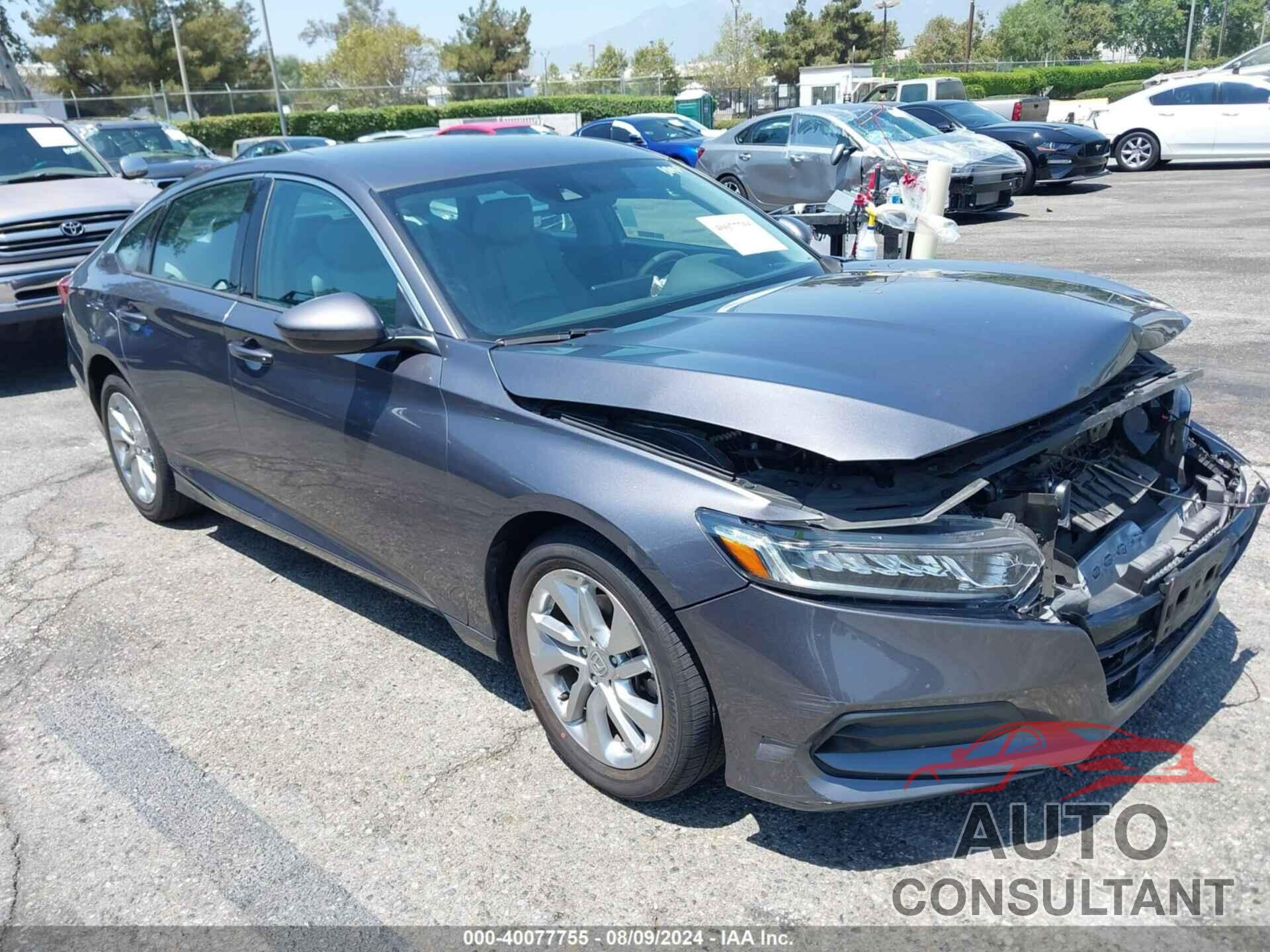 HONDA ACCORD 2019 - 1HGCV1F16KA123501