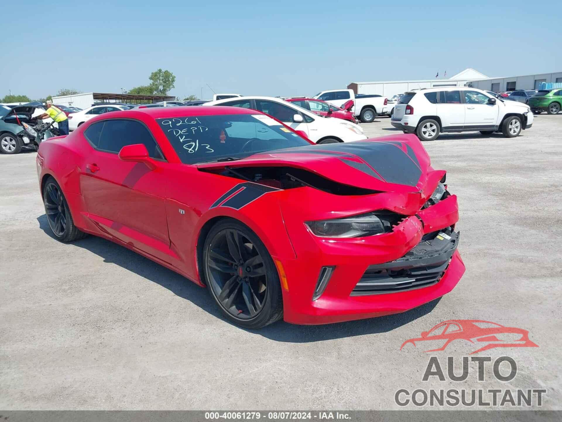 CHEVROLET CAMARO 2018 - 1G1FB1RS6J0122354