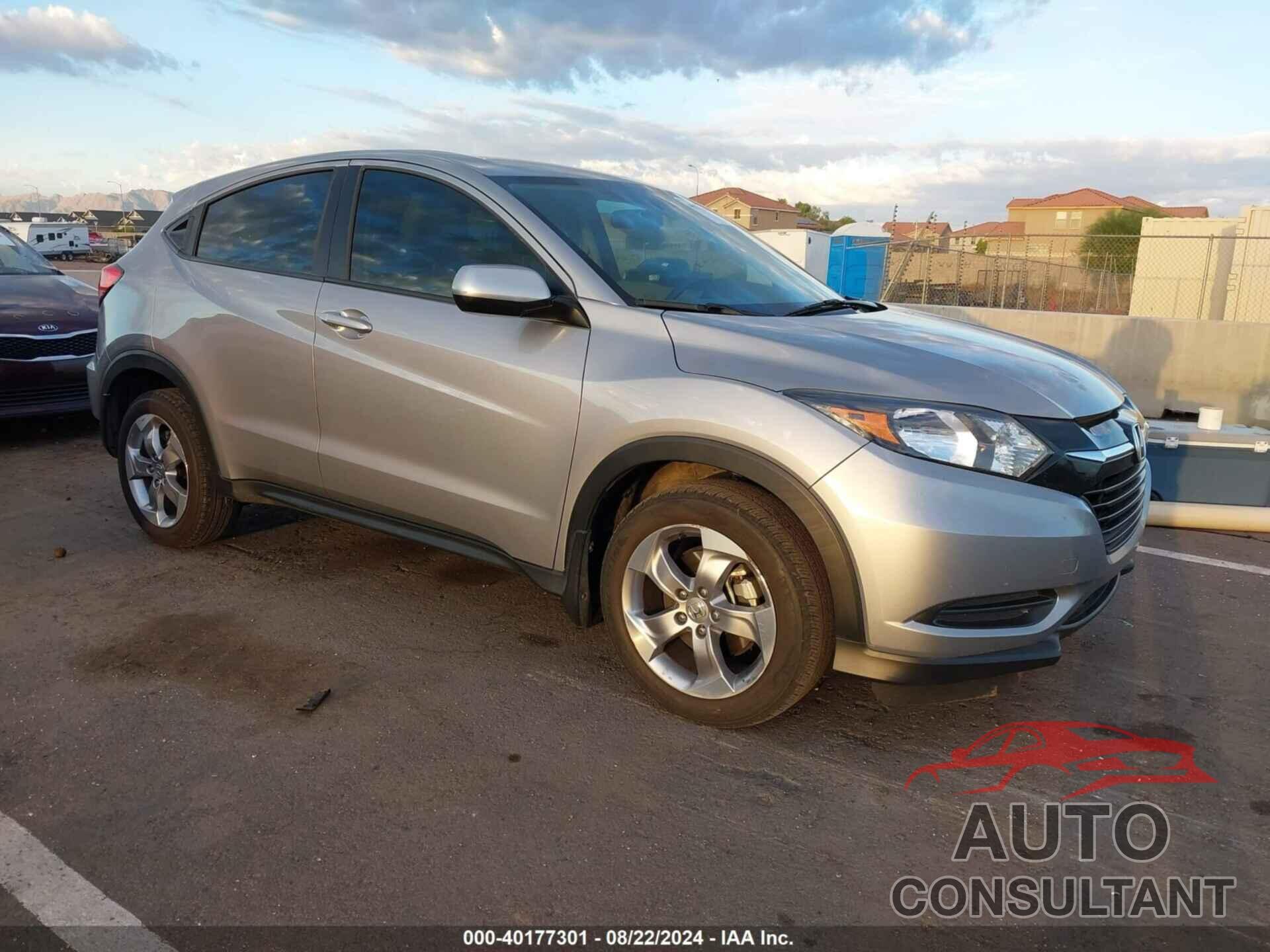 HONDA HR-V 2017 - 3CZRU6H38HG704137