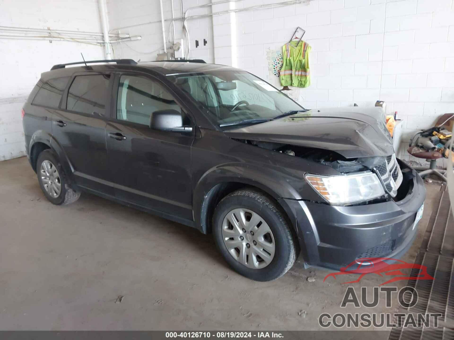 DODGE JOURNEY 2016 - 3C4PDCAB7GT172611