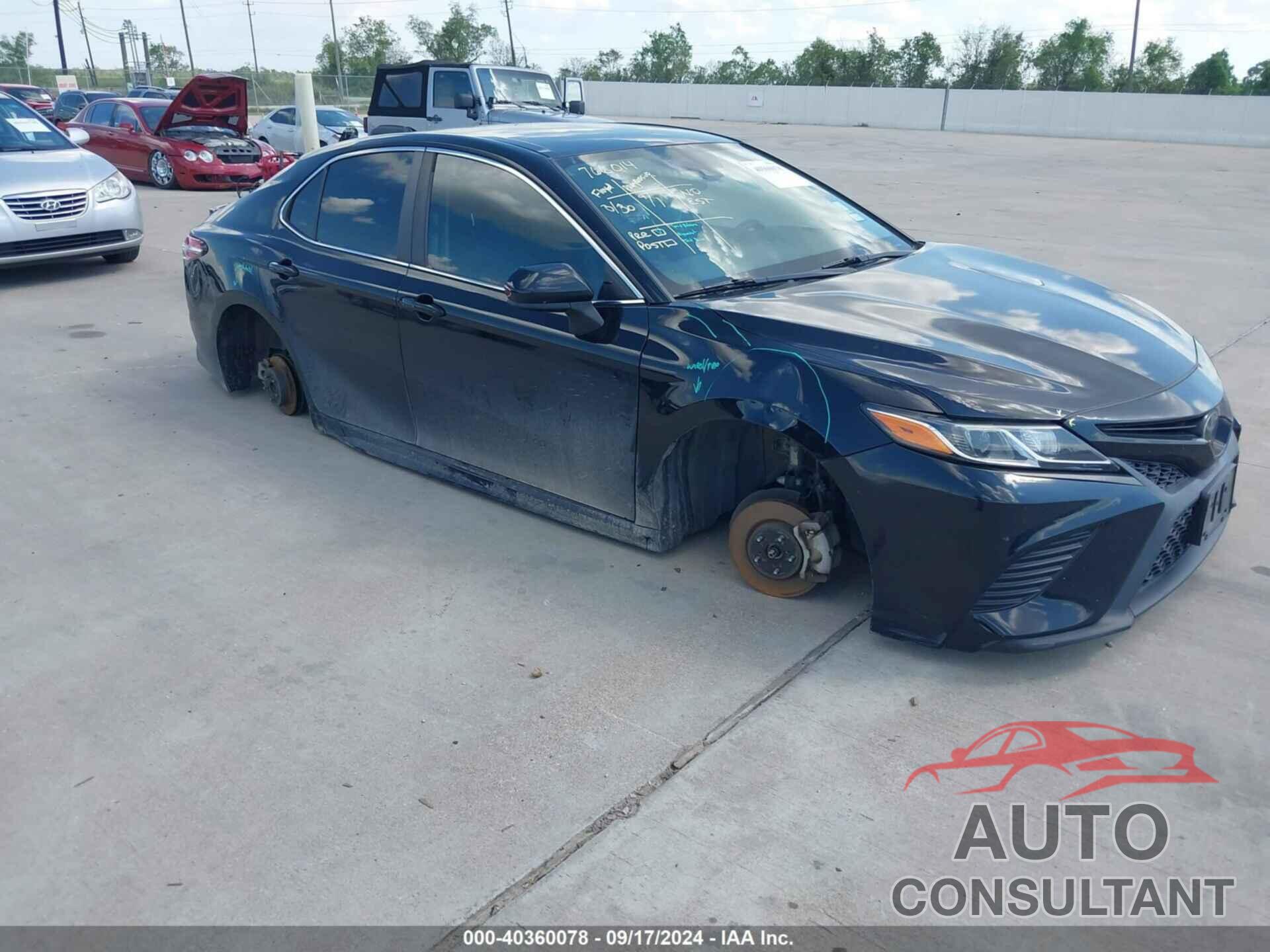 TOYOTA CAMRY 2019 - 4T1B11HK1KU760012