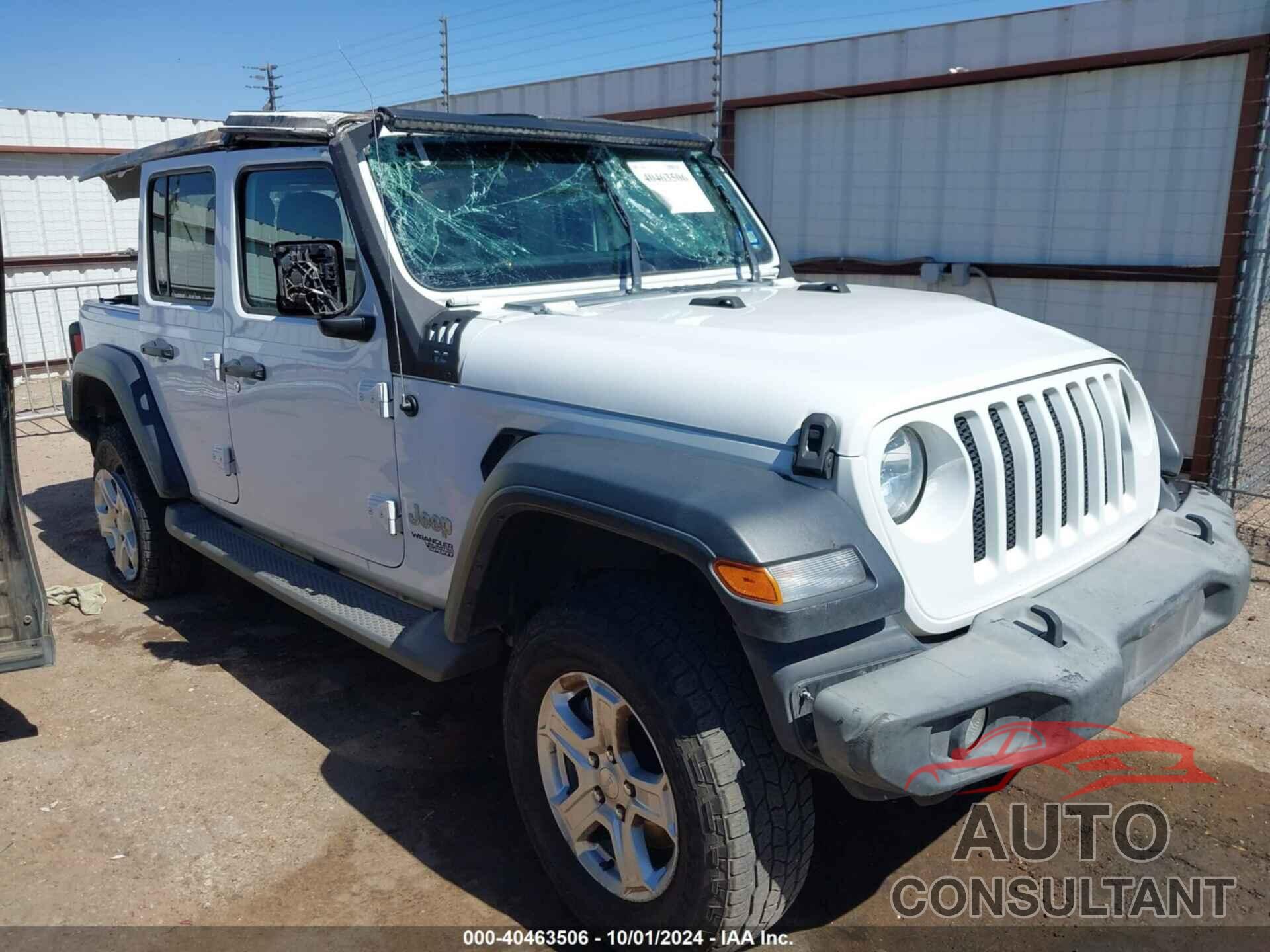 JEEP WRANGLER UNLIMITED 2019 - 1C4HJXDGXKW528645