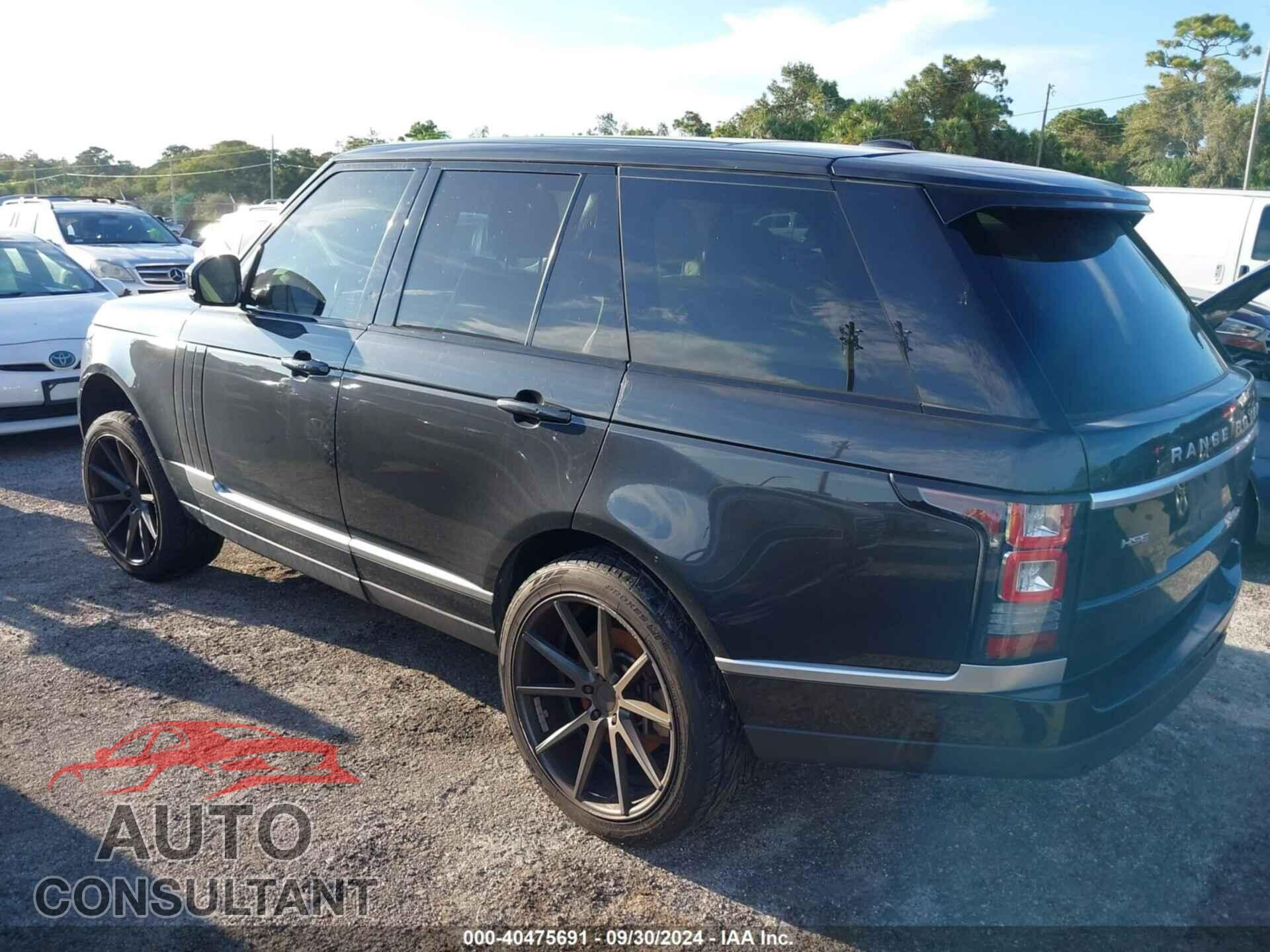 LAND ROVER RANGE ROVER 2015 - SALGS2VFXFA208822