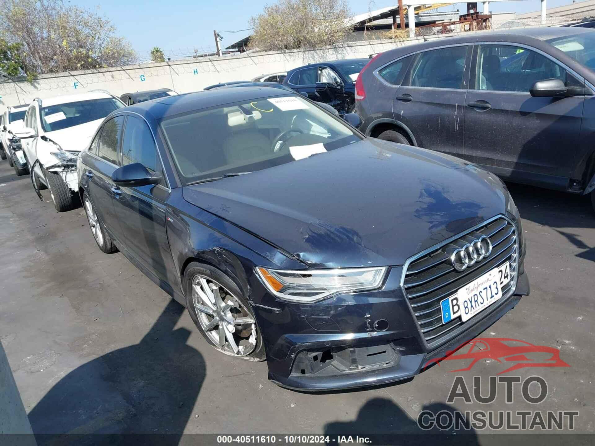 AUDI A6 2018 - WAUD8AFC0JN040047