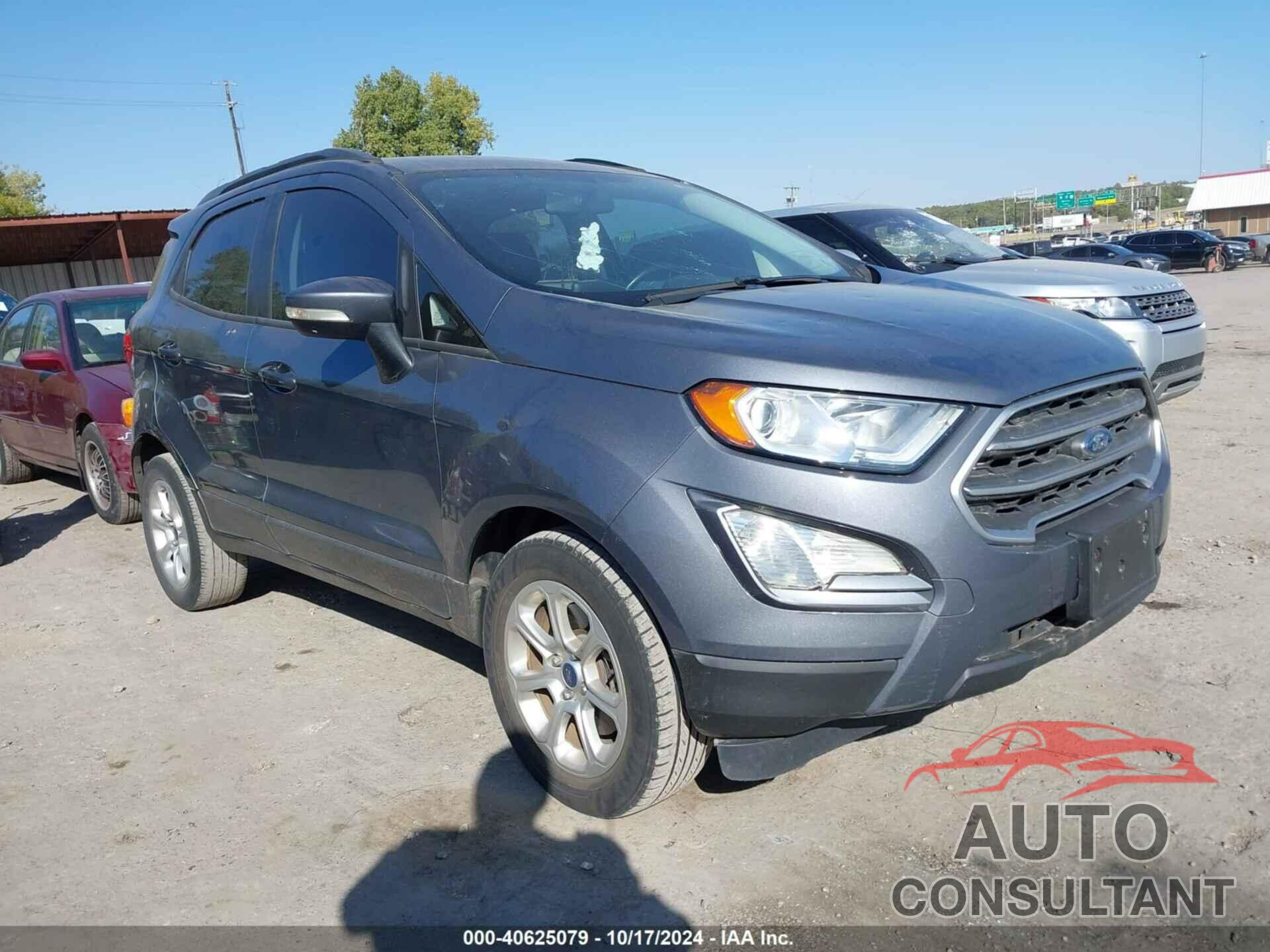FORD ECOSPORT 2018 - MAJ3P1TE1JC163557