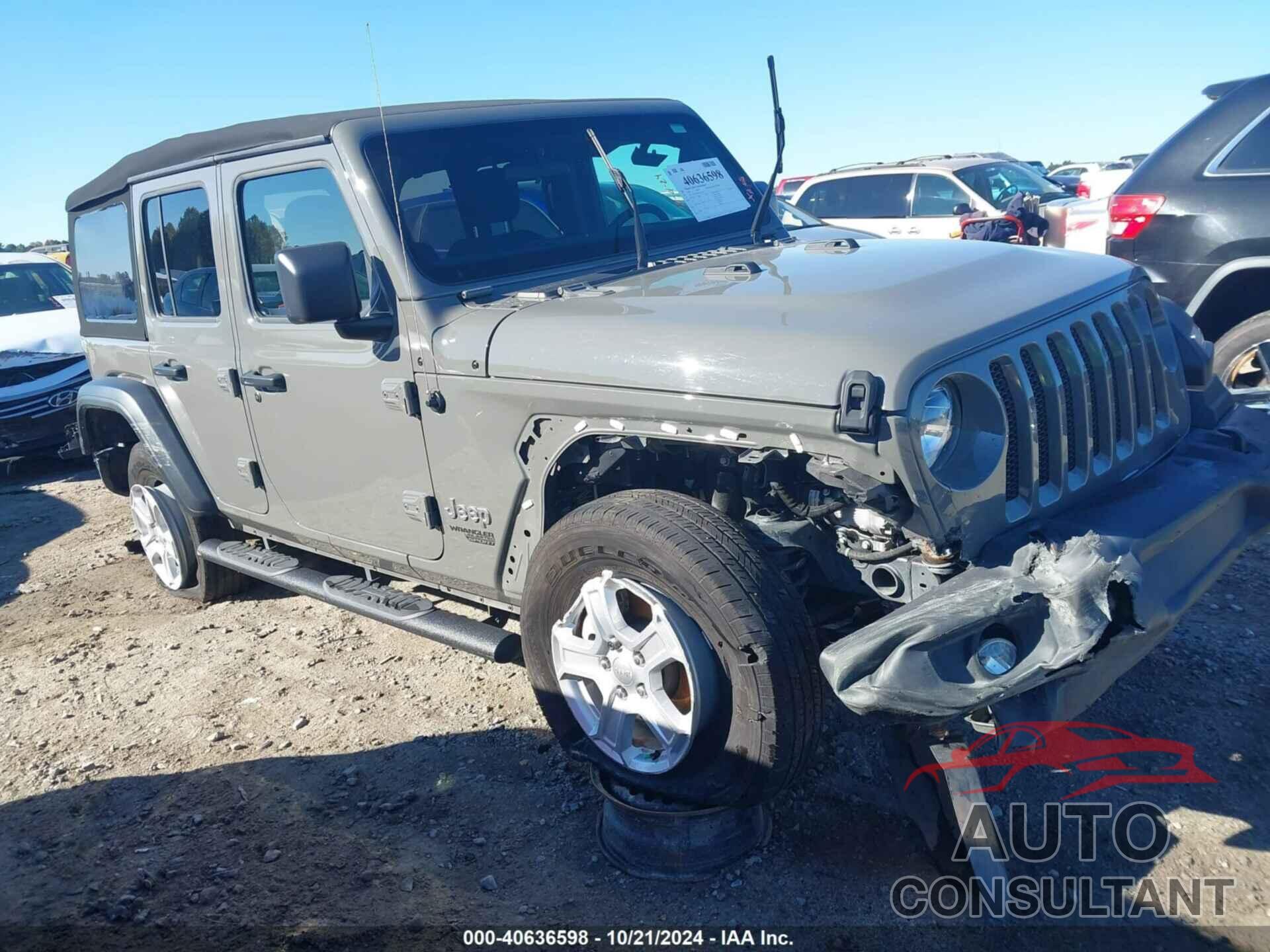 JEEP WRANGLER UNLIMITED 2021 - 1C4HJXDN5MW594781