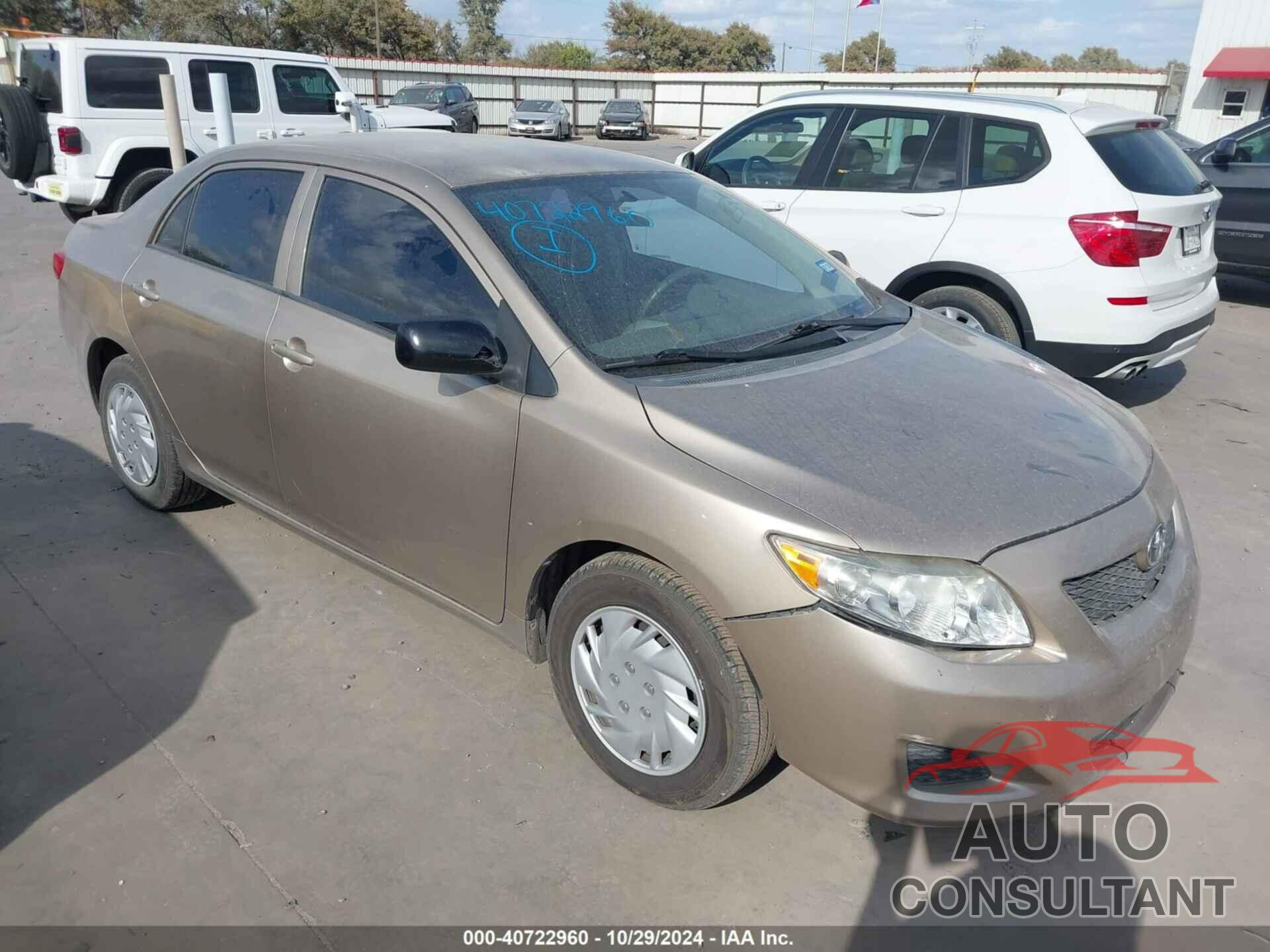 TOYOTA COROLLA 2010 - 1NXBU4EE7AZ217690