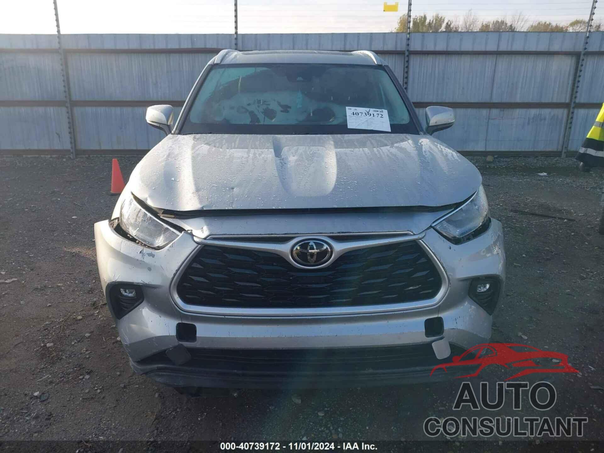 TOYOTA HIGHLANDER 2020 - 5TDGZRBH2LS017377