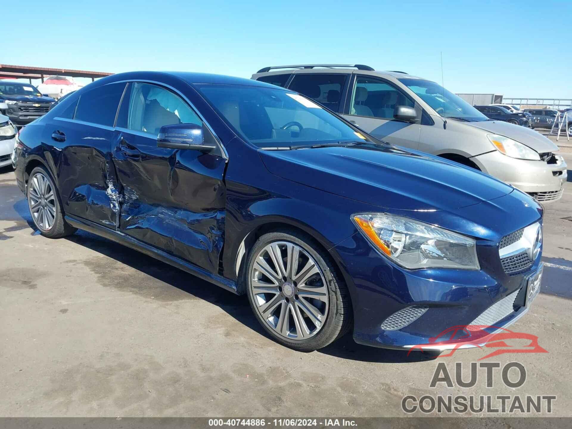 MERCEDES-BENZ CLA 250 2018 - WDDSJ4EB7JN505972