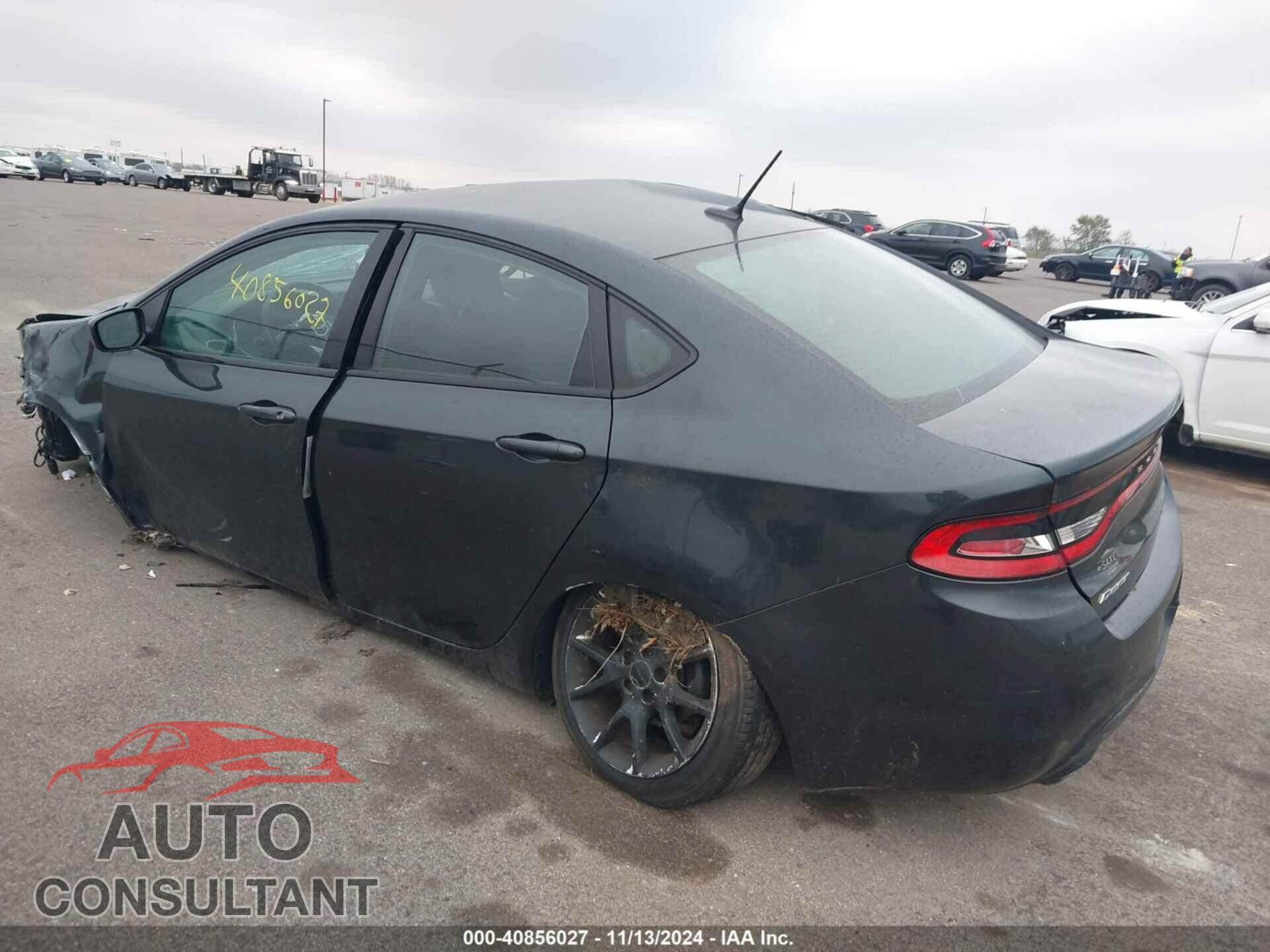 DODGE DART 2013 - 1C3CDFBA2DD312589