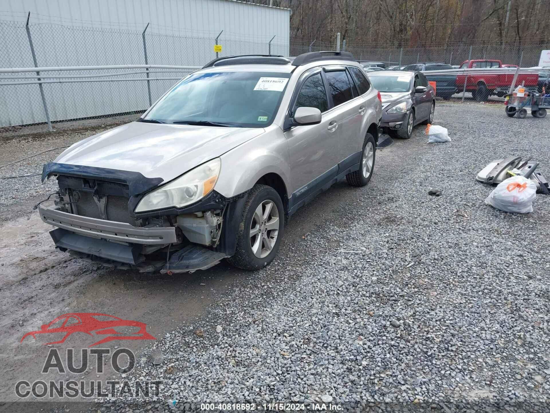 SUBARU OUTBACK 2014 - 4S4BRBLC4E3292852