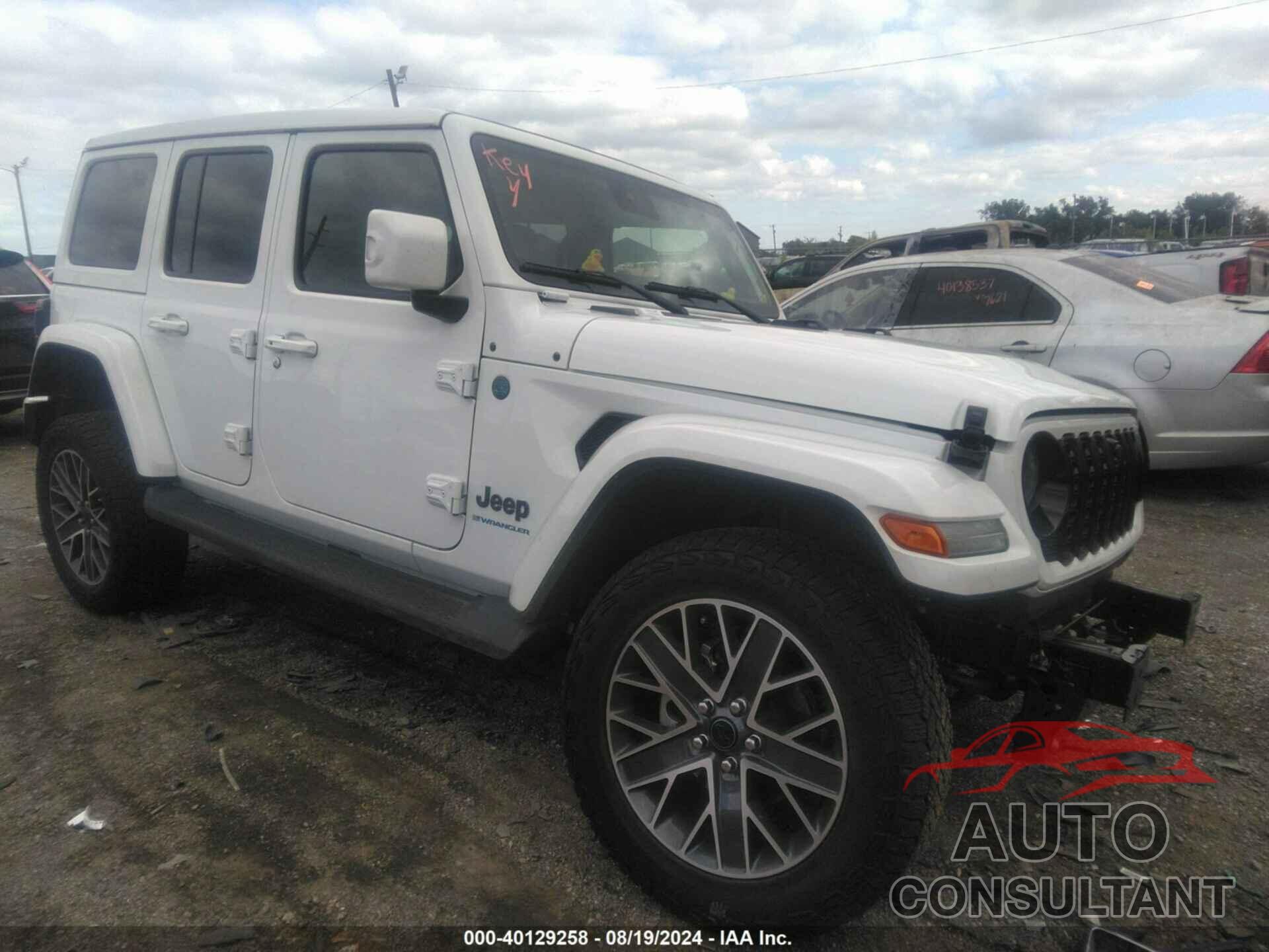 JEEP WRANGLER 4XE 2024 - 1C4RJXU63RW232808