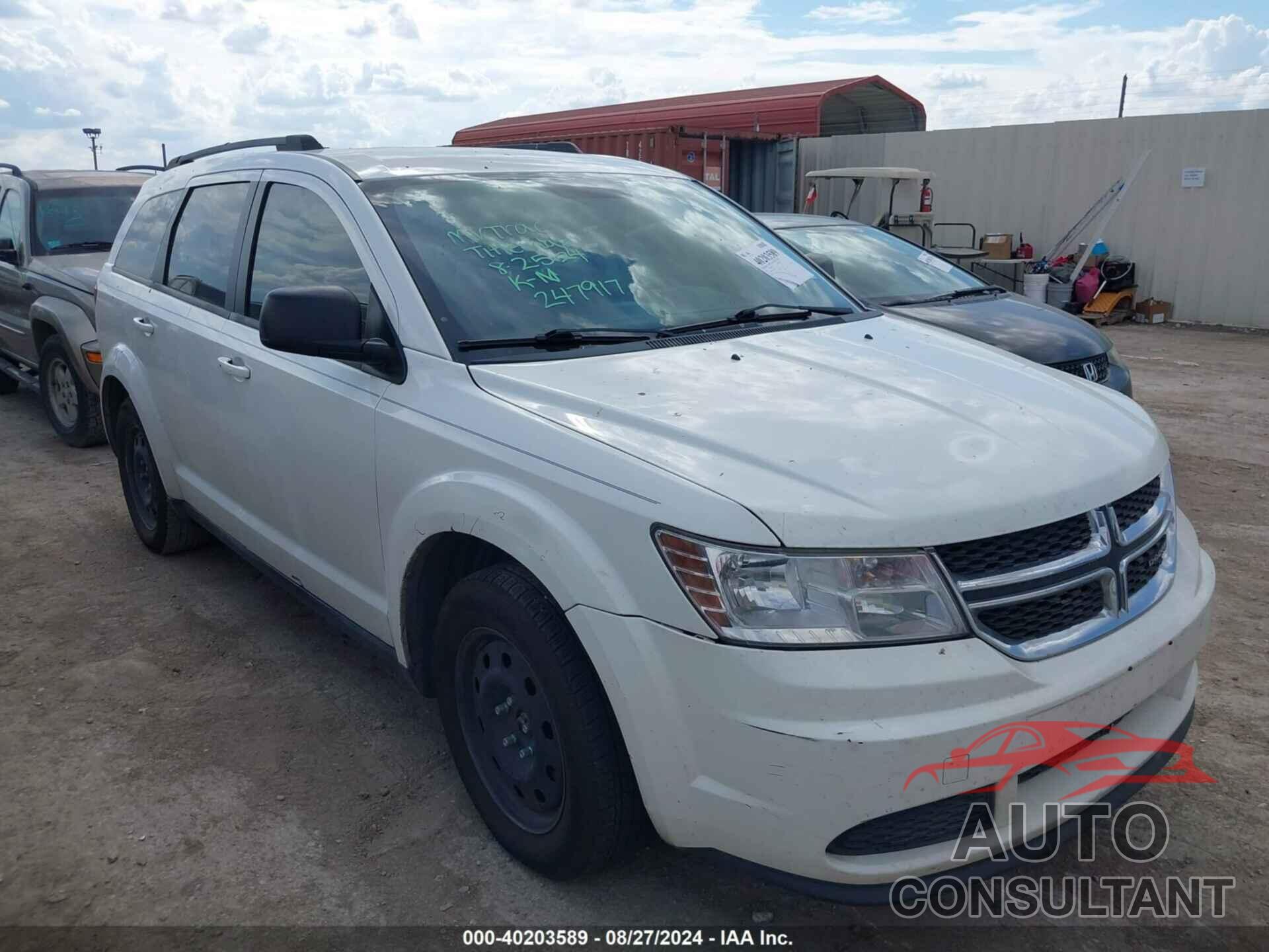 DODGE JOURNEY 2016 - 3C4PDCAB1GT247917