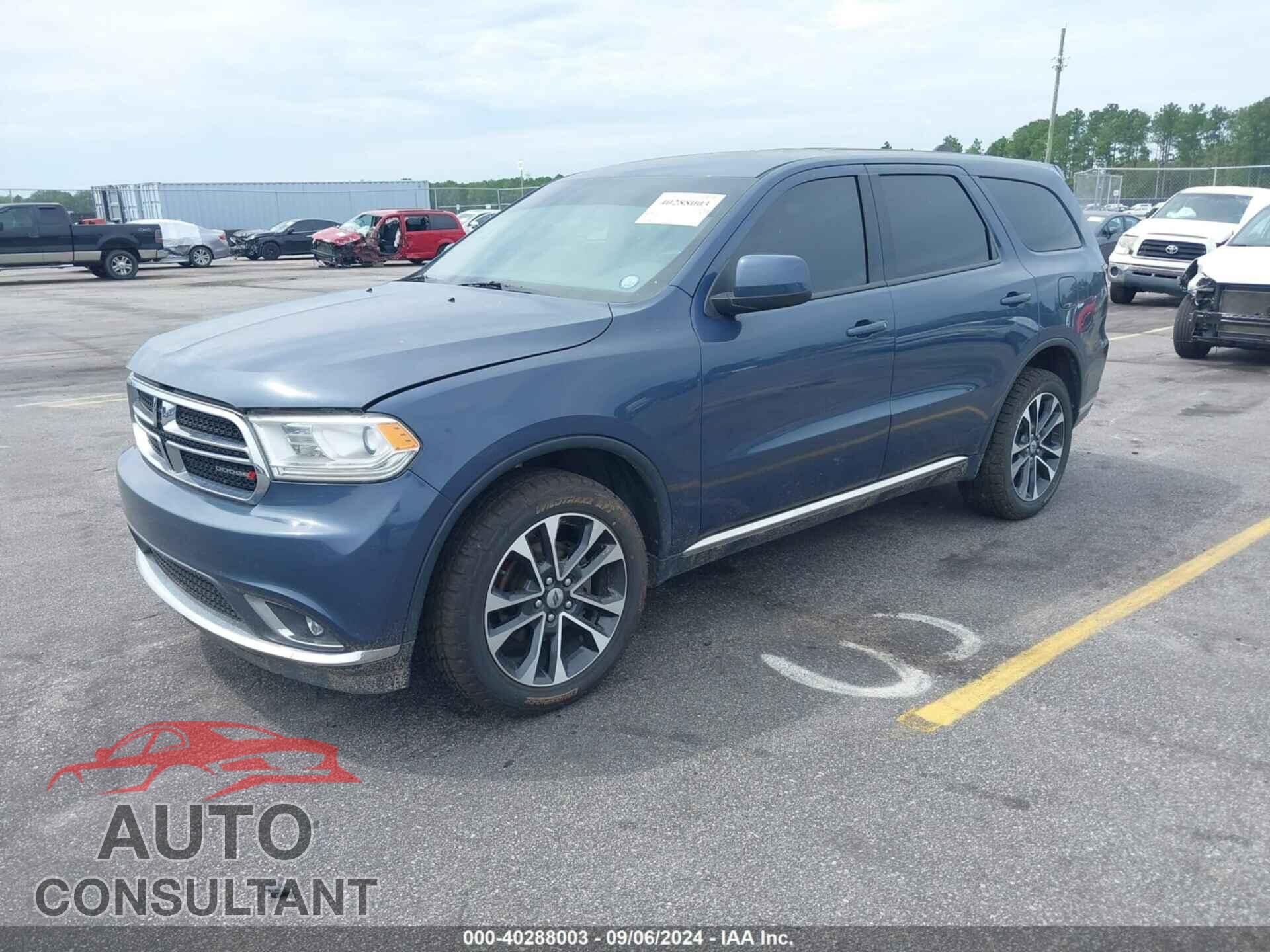 DODGE DURANGO 2019 - 1C4RDJAG5KC802204
