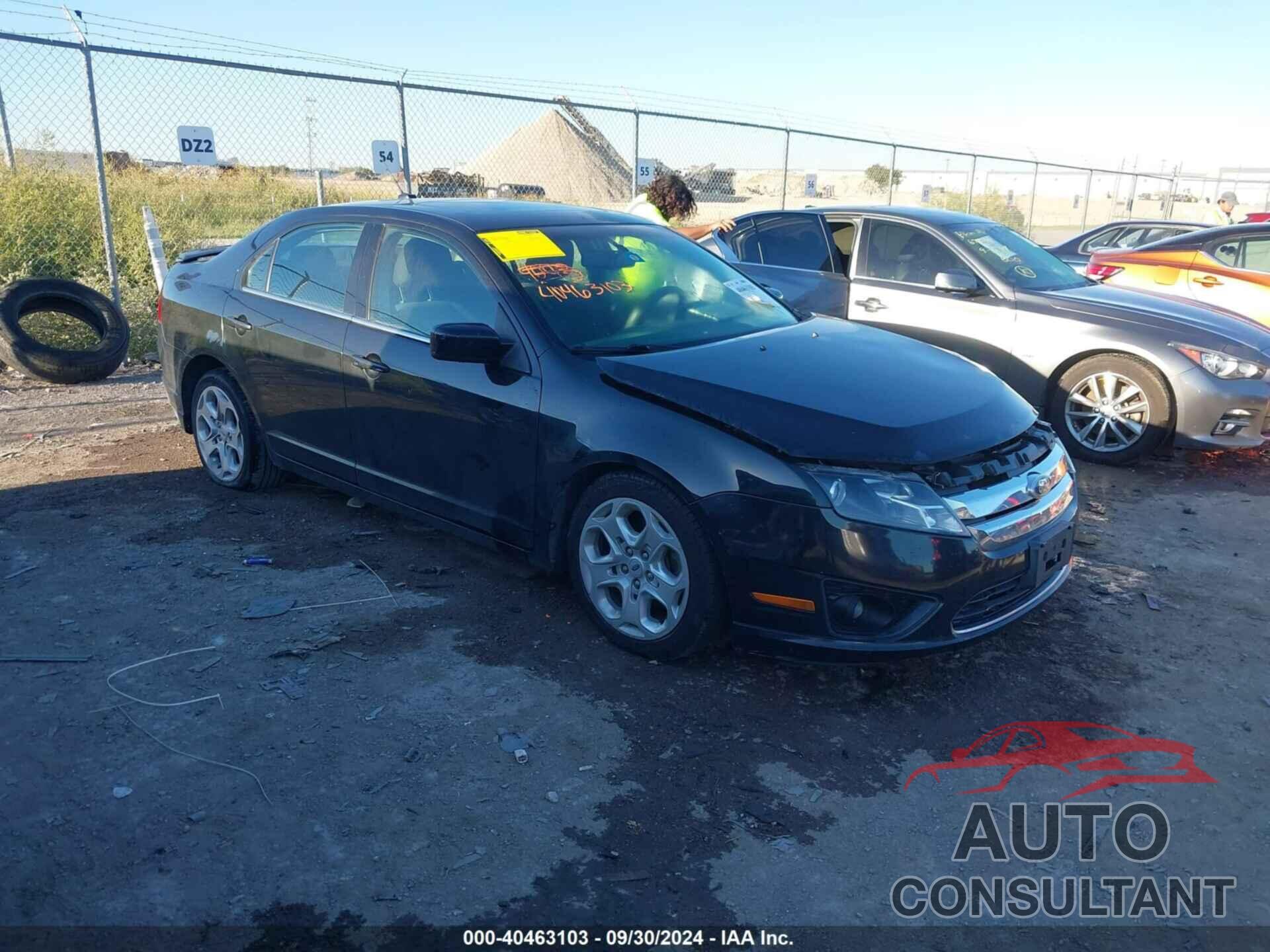 FORD FUSION 2010 - 3FAHP0HA9AR328343