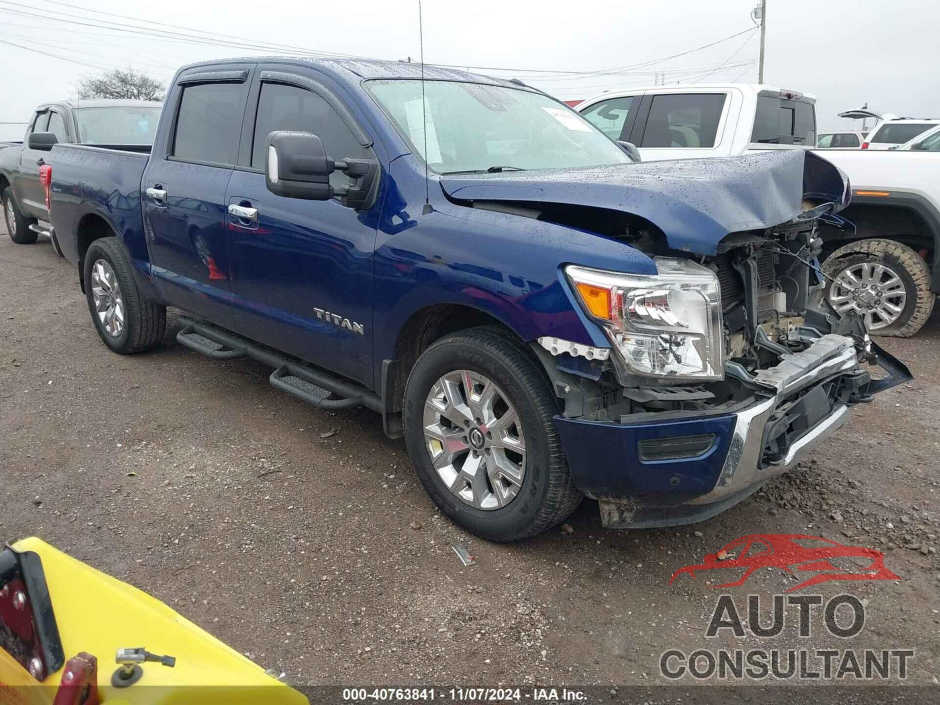 NISSAN TITAN 2021 - 1N6AA1ED9MN527544