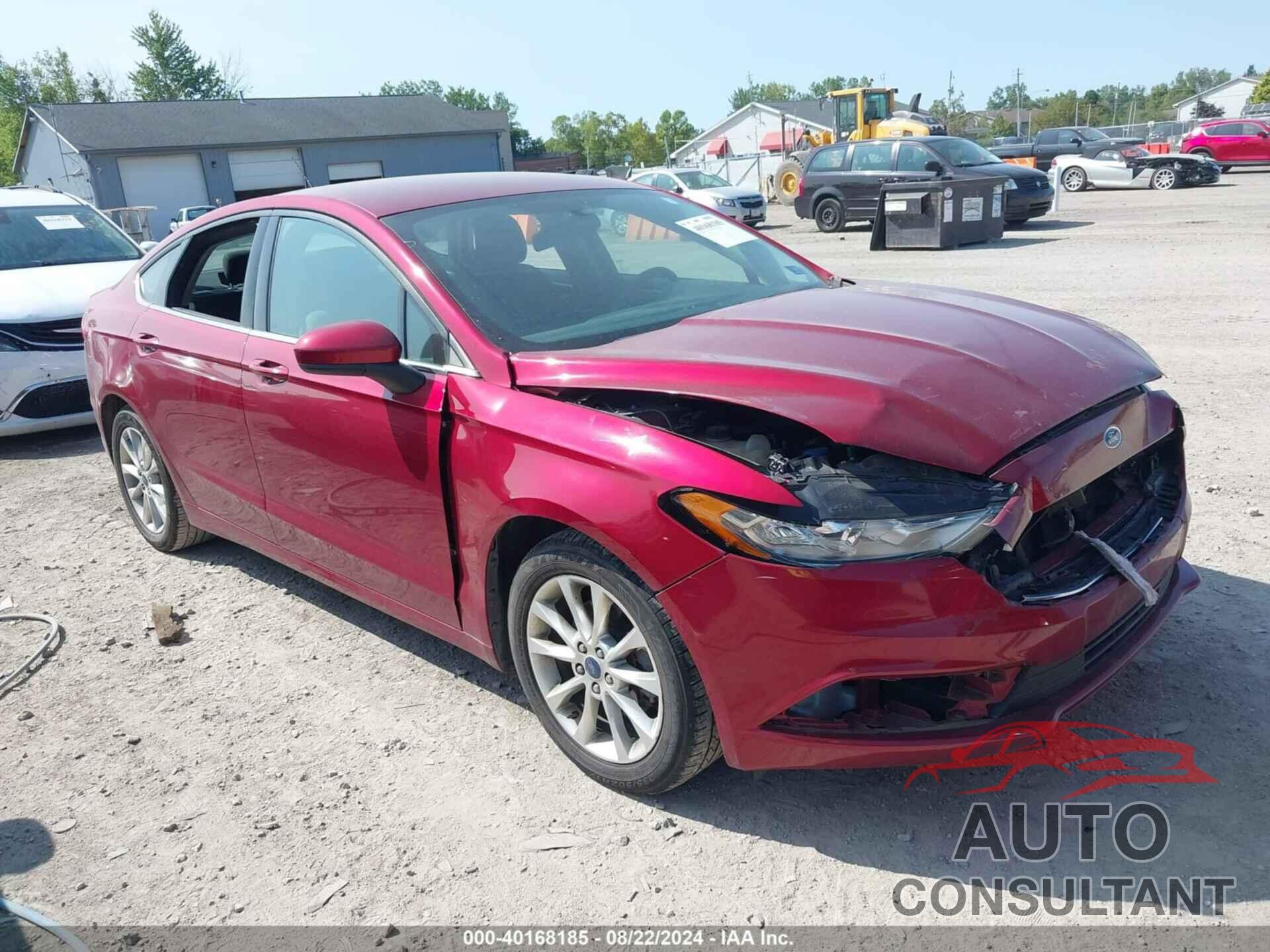 FORD FUSION 2017 - 3FA6P0H75HR104055