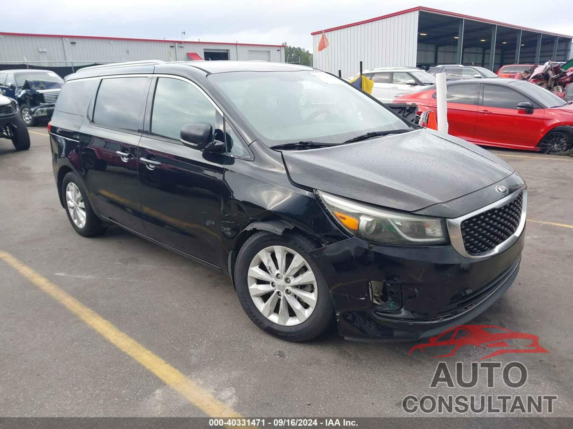 KIA SEDONA 2015 - KNDMC5C15F6052174