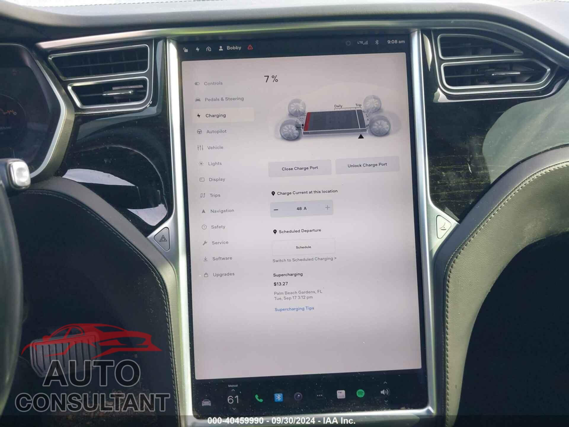 TESLA MODEL S 2017 - 5YJSA1E18HF203213
