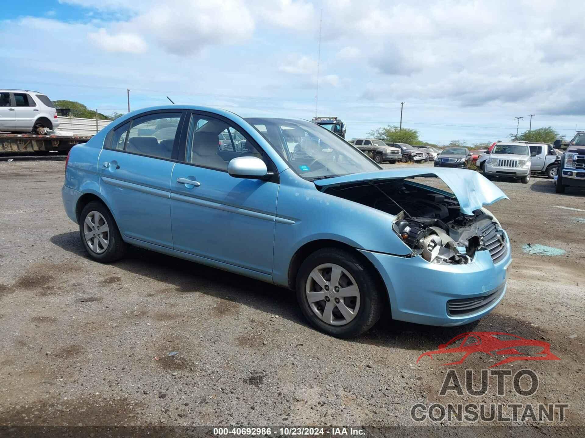 HYUNDAI ACCENT 2010 - KMHCN4AC9AU504244