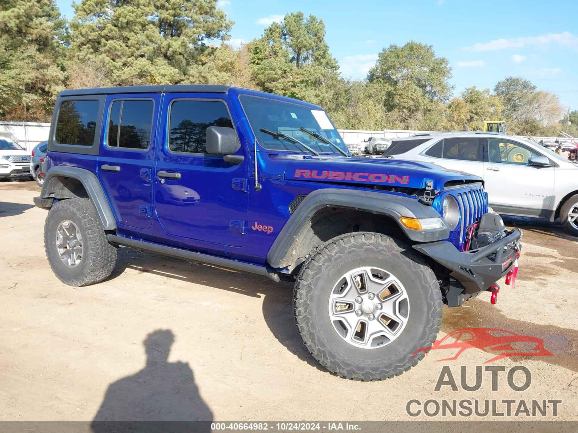 JEEP WRANGLER UNLIMITED 2018 - 1C4HJXFG5JW266237