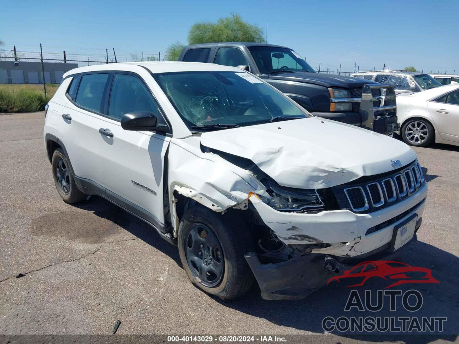 JEEP COMPASS 2019 - 3C4NJCAB8KT851019