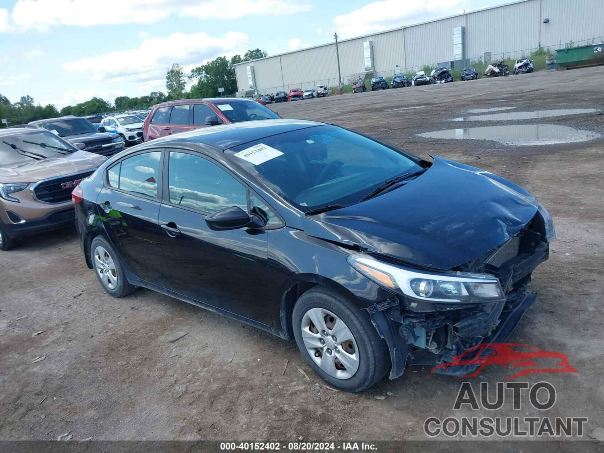 KIA FORTE 2017 - 3KPFK4A73HE018325