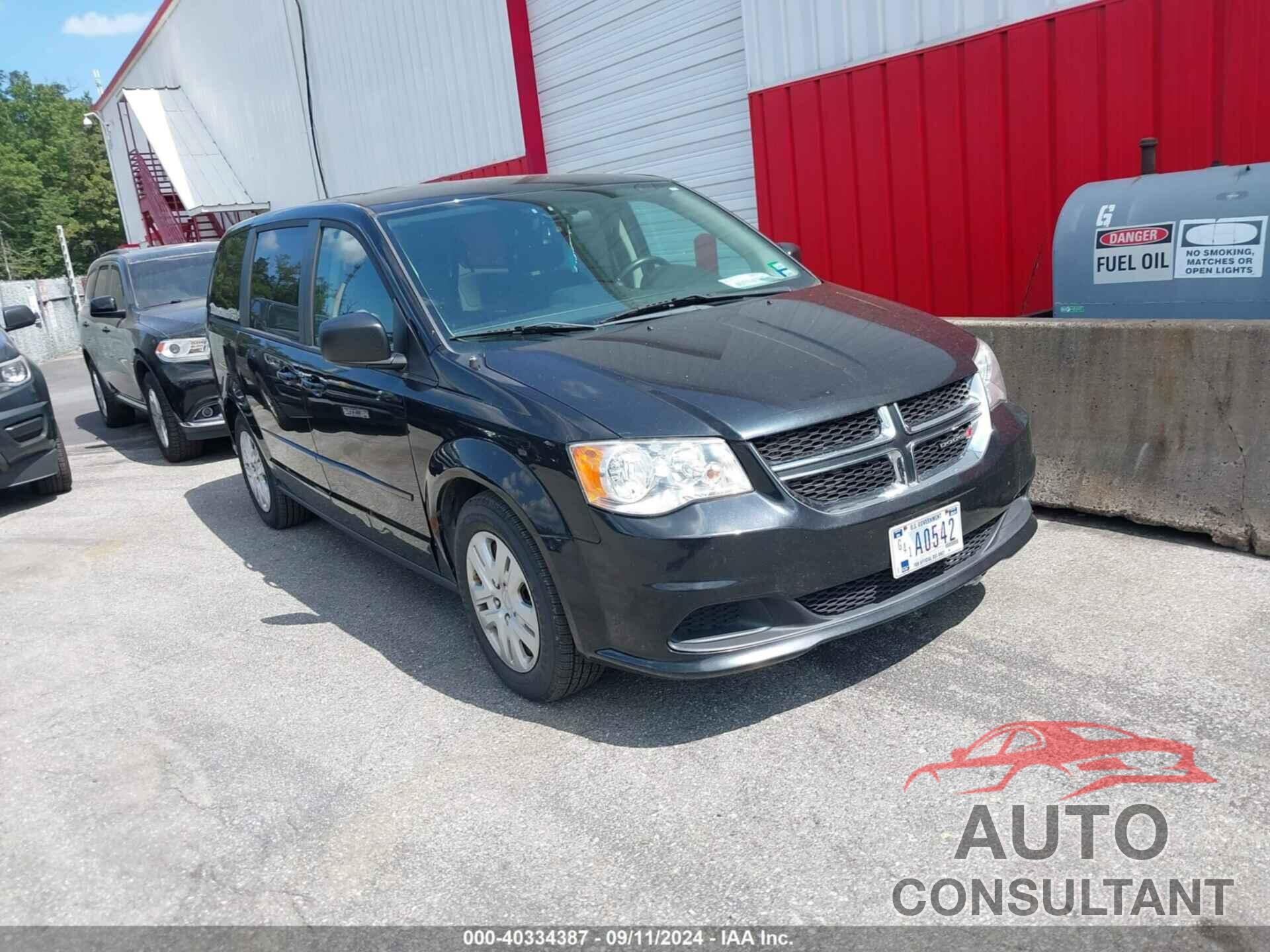 DODGE GRAND CARAVAN 2016 - 2C4RDGBG2GR101930