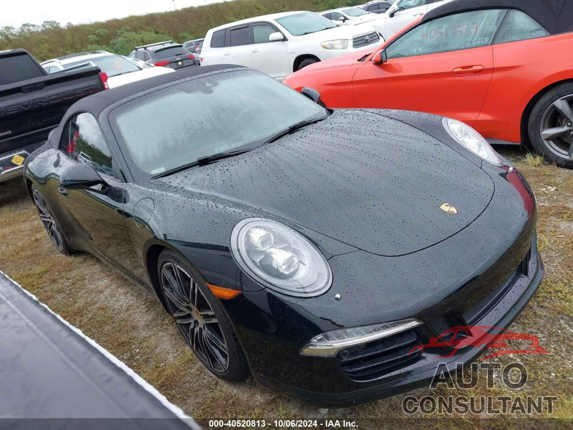 PORSCHE 911 2016 - WP0CA2A97GS141228