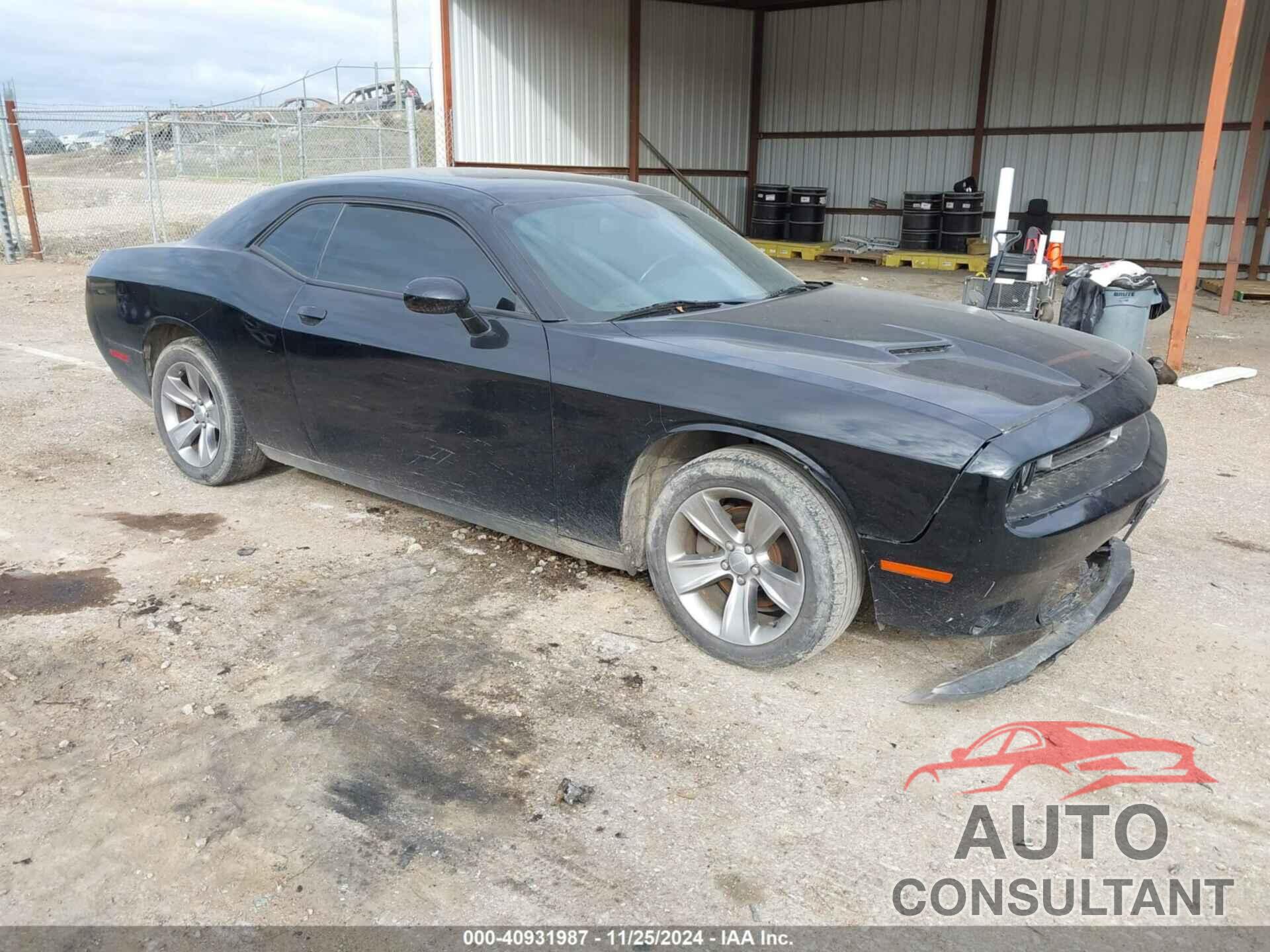 DODGE CHALLENGER 2017 - 2C3CDZAG9HH587408