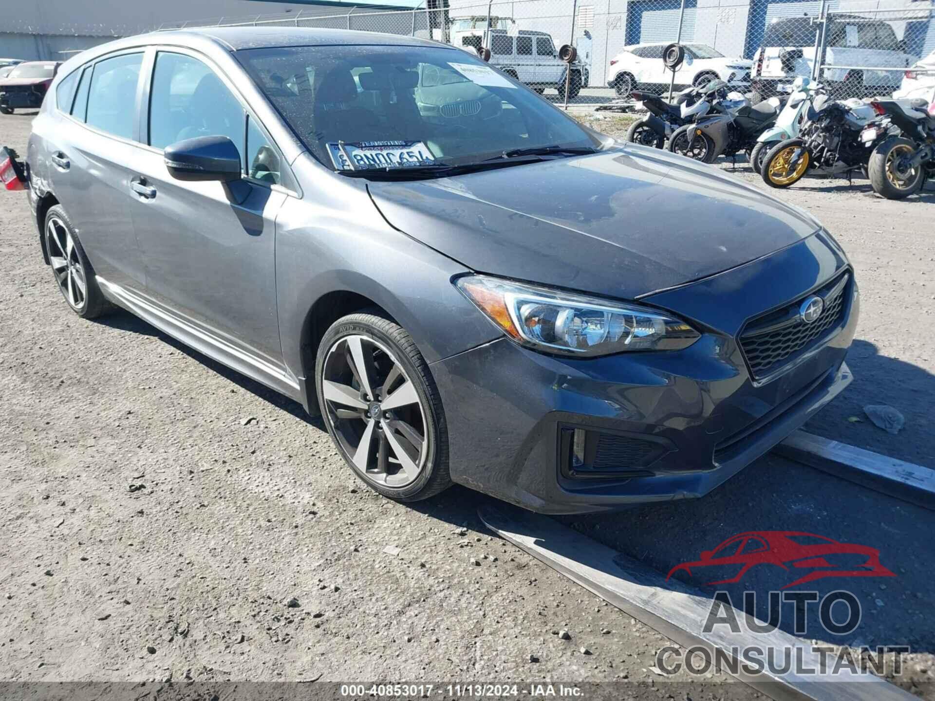 SUBARU IMPREZA 2019 - 4S3GTAM63K3753792