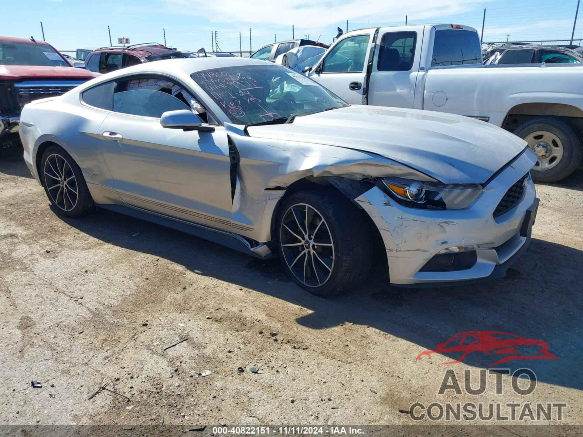 FORD MUSTANG 2017 - 1FA6P8TH3H5209971