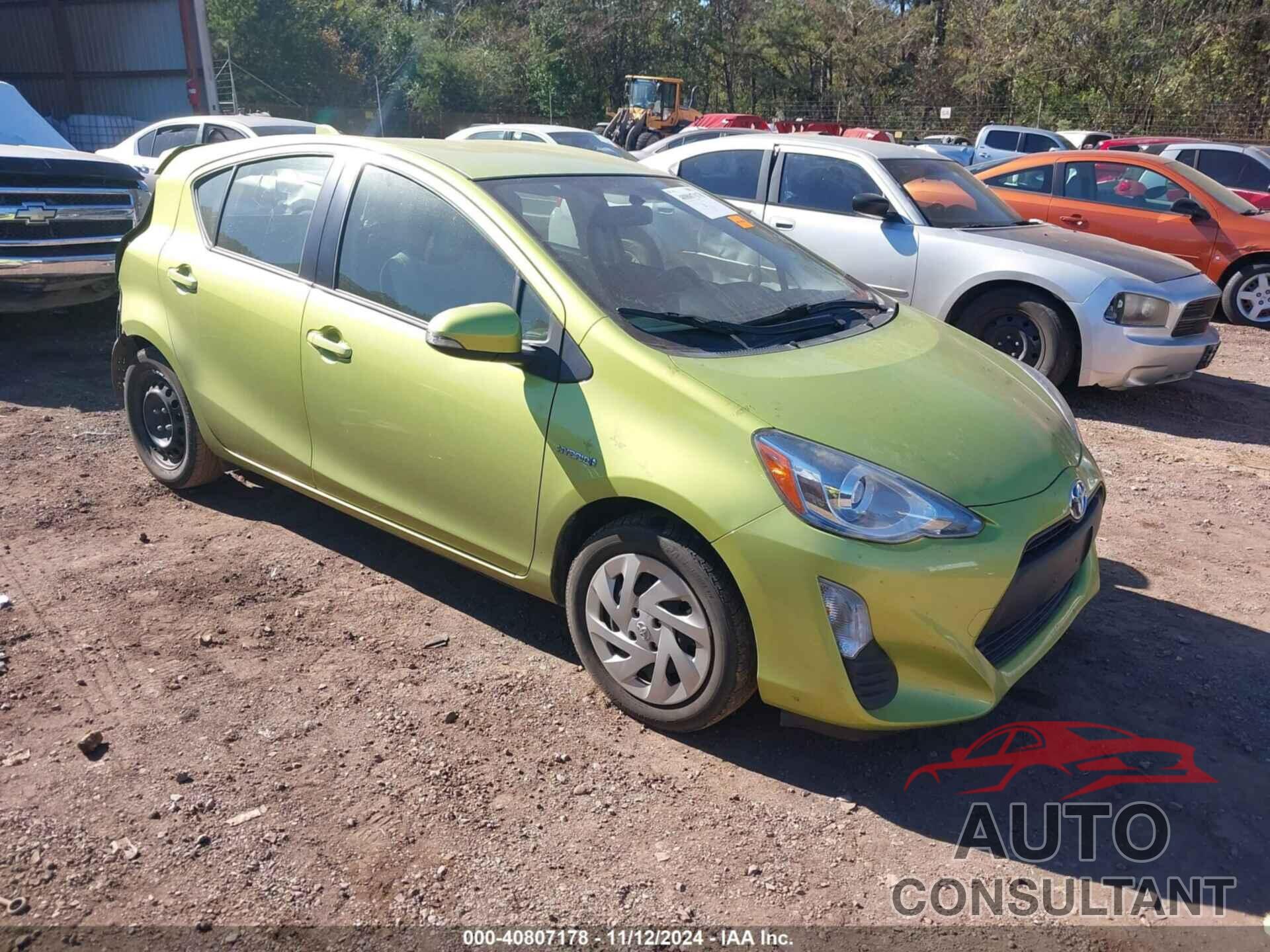 TOYOTA PRIUS C 2016 - JTDKDTB34G1590679