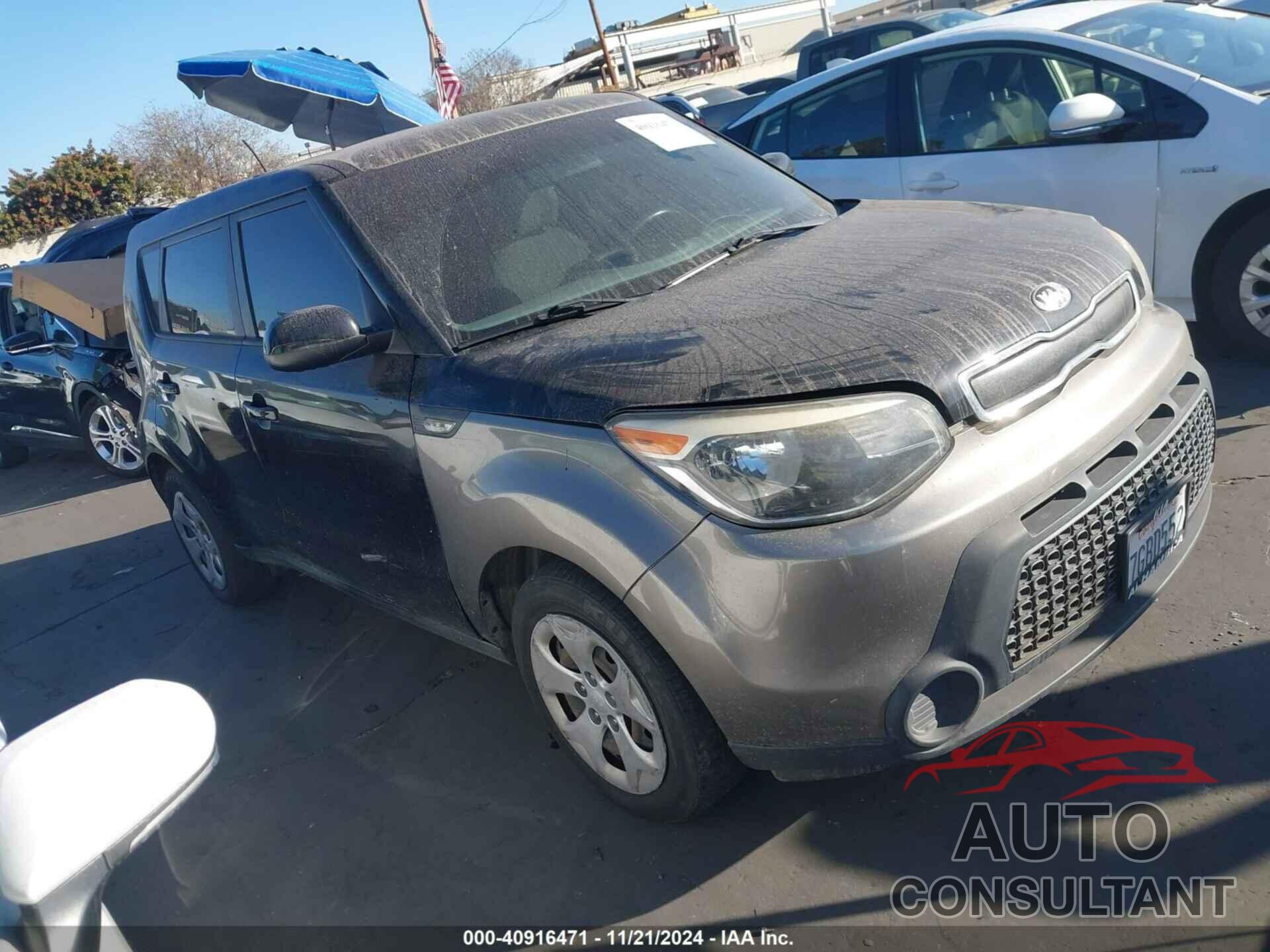 KIA SOUL 2014 - KNDJN2A21E7017812