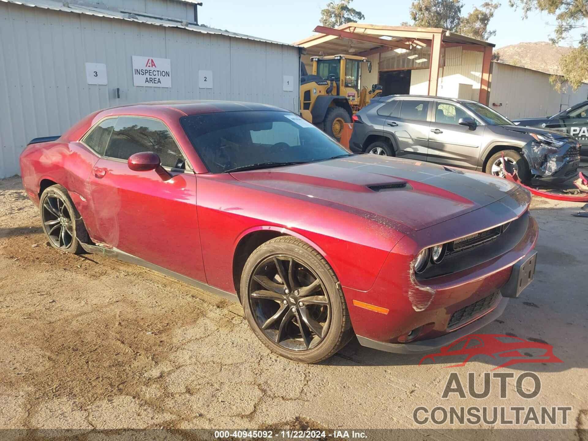 DODGE CHALLENGER 2018 - 2C3CDZAG7JH204717