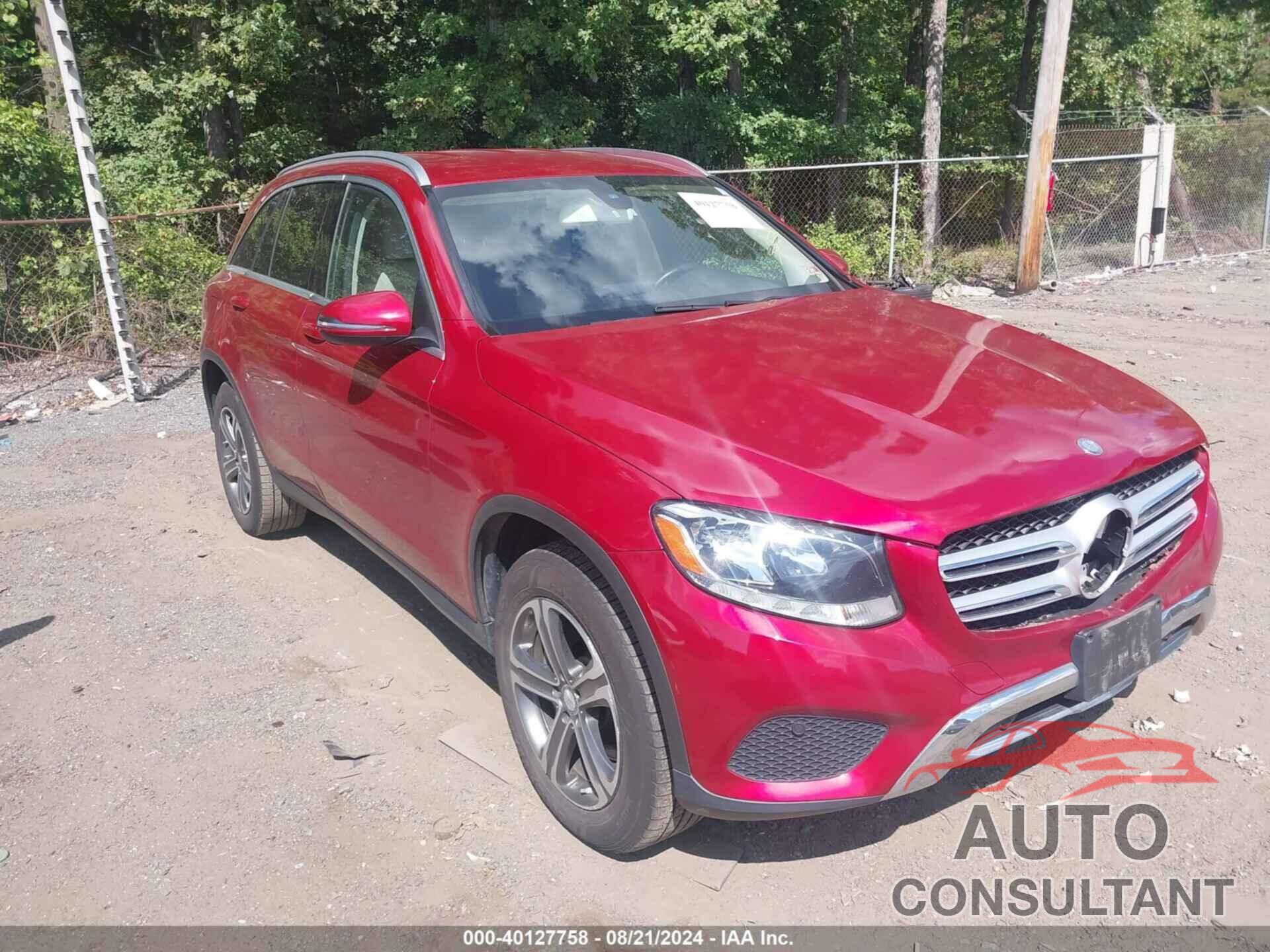 MERCEDES-BENZ GLC 300 2016 - WDC0G4JB4GF086045
