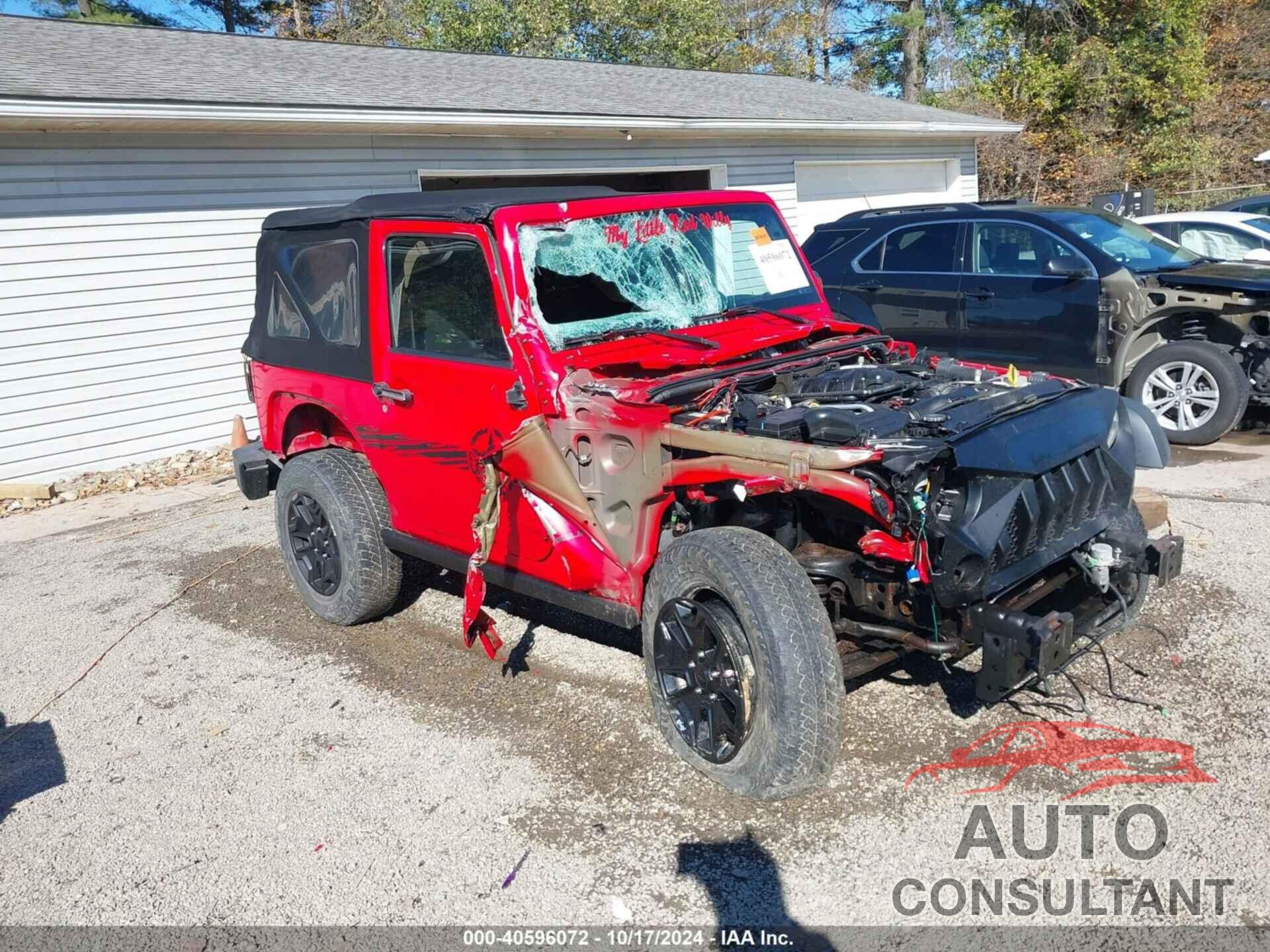 JEEP WRANGLER 2015 - 1C4AJWAG3FL606500