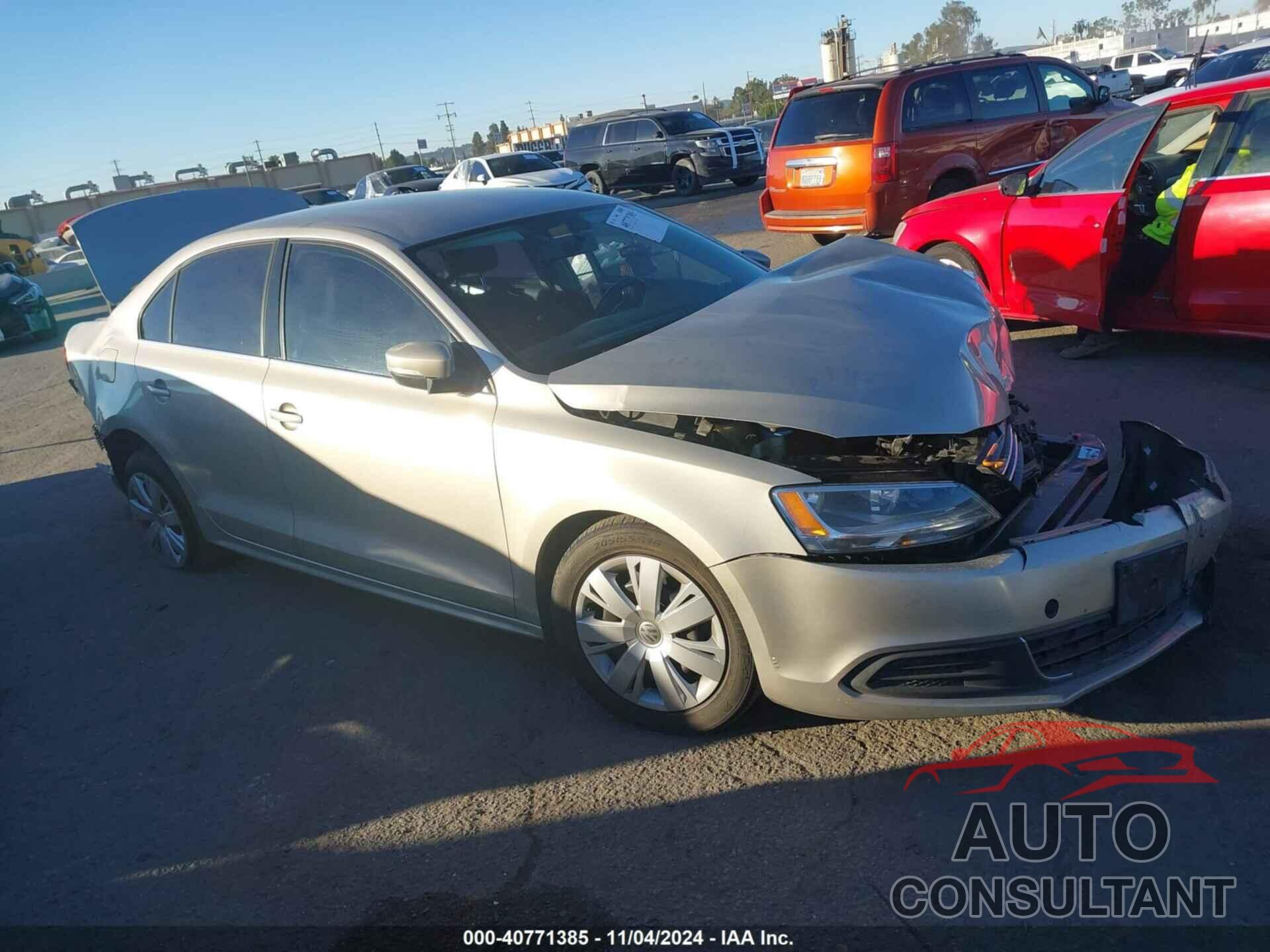 VOLKSWAGEN JETTA 2013 - 3VWDP7AJ9DM219293