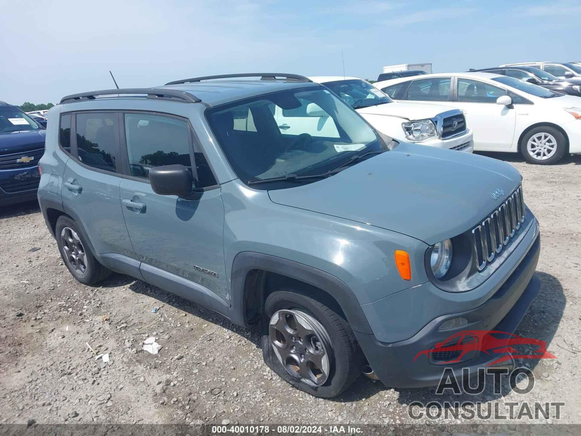 JEEP RENEGADE 2017 - ZACCJAAB7HPE58186