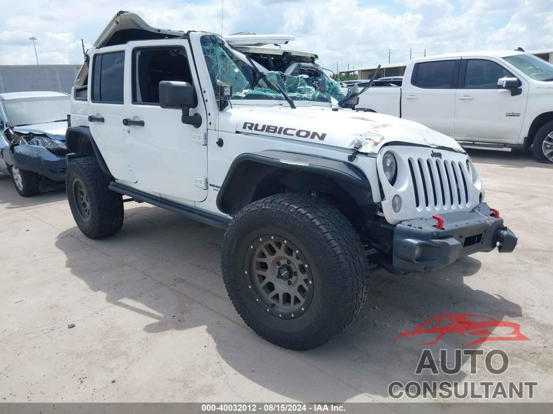 JEEP WRANGLER UNLIMITED 2016 - 1C4HJWFG9GL152388