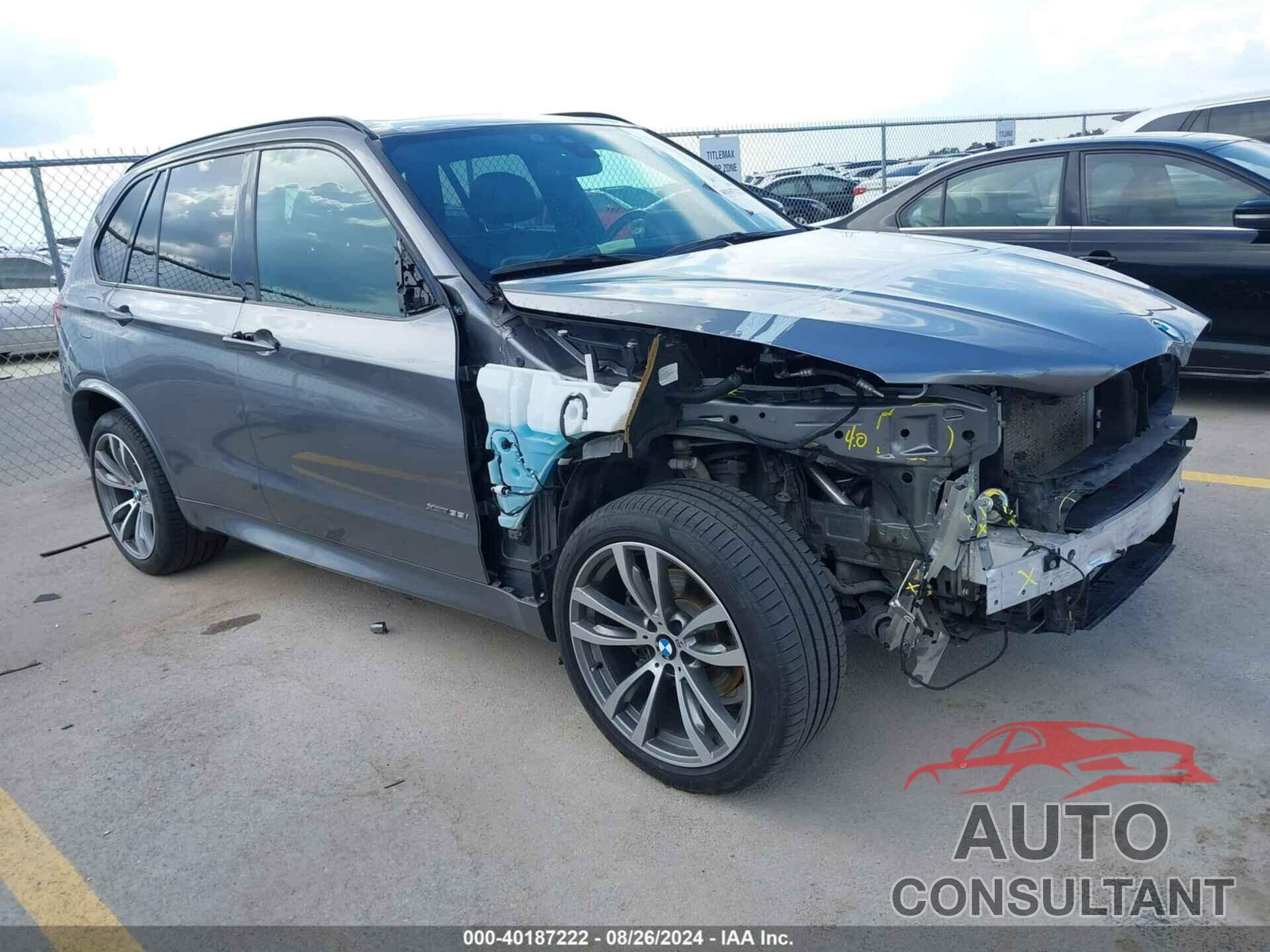 BMW X5 2017 - 5UXKR0C38H0X80859