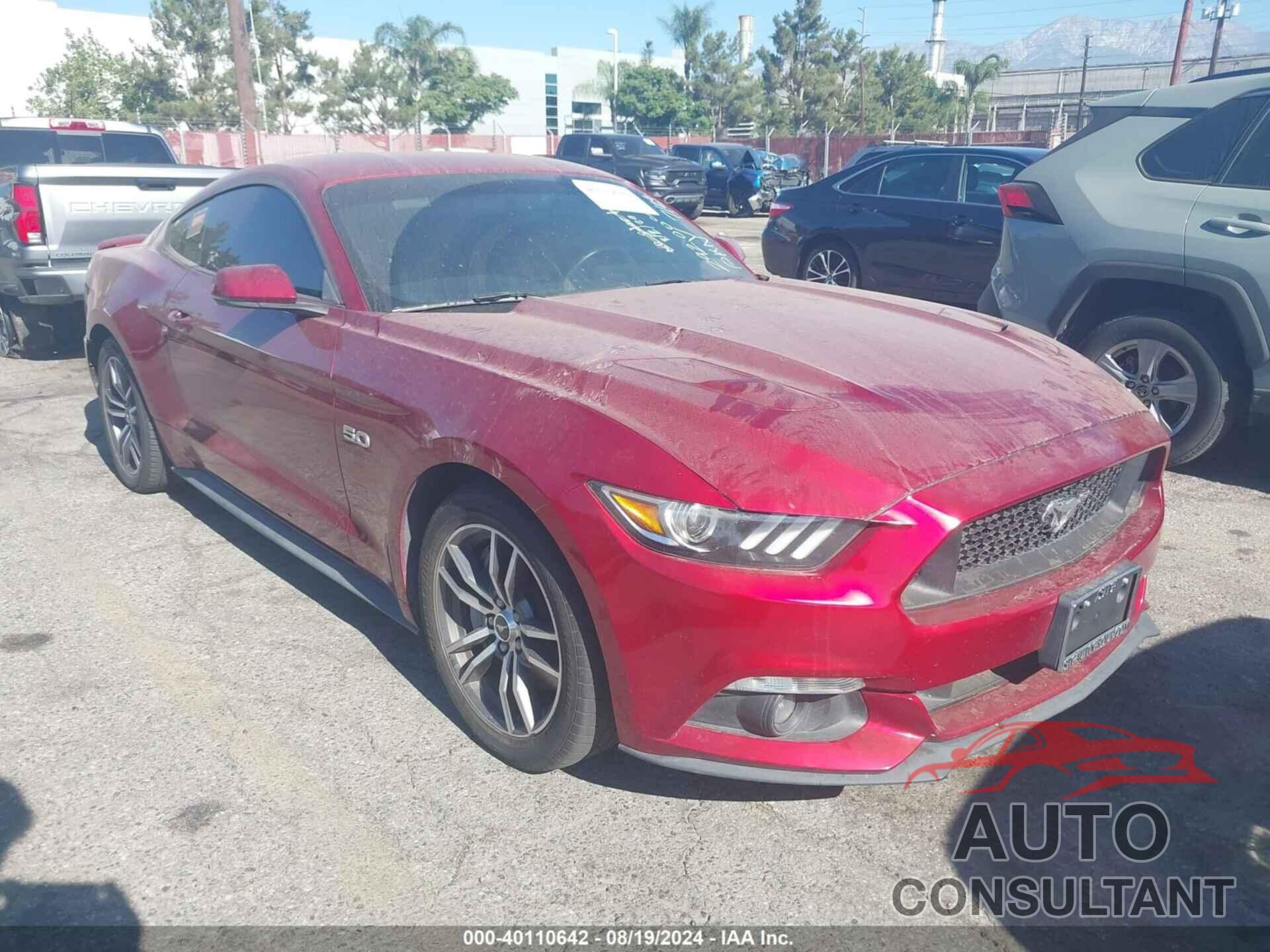 FORD MUSTANG 2017 - 1FA6P8CF5H5292009