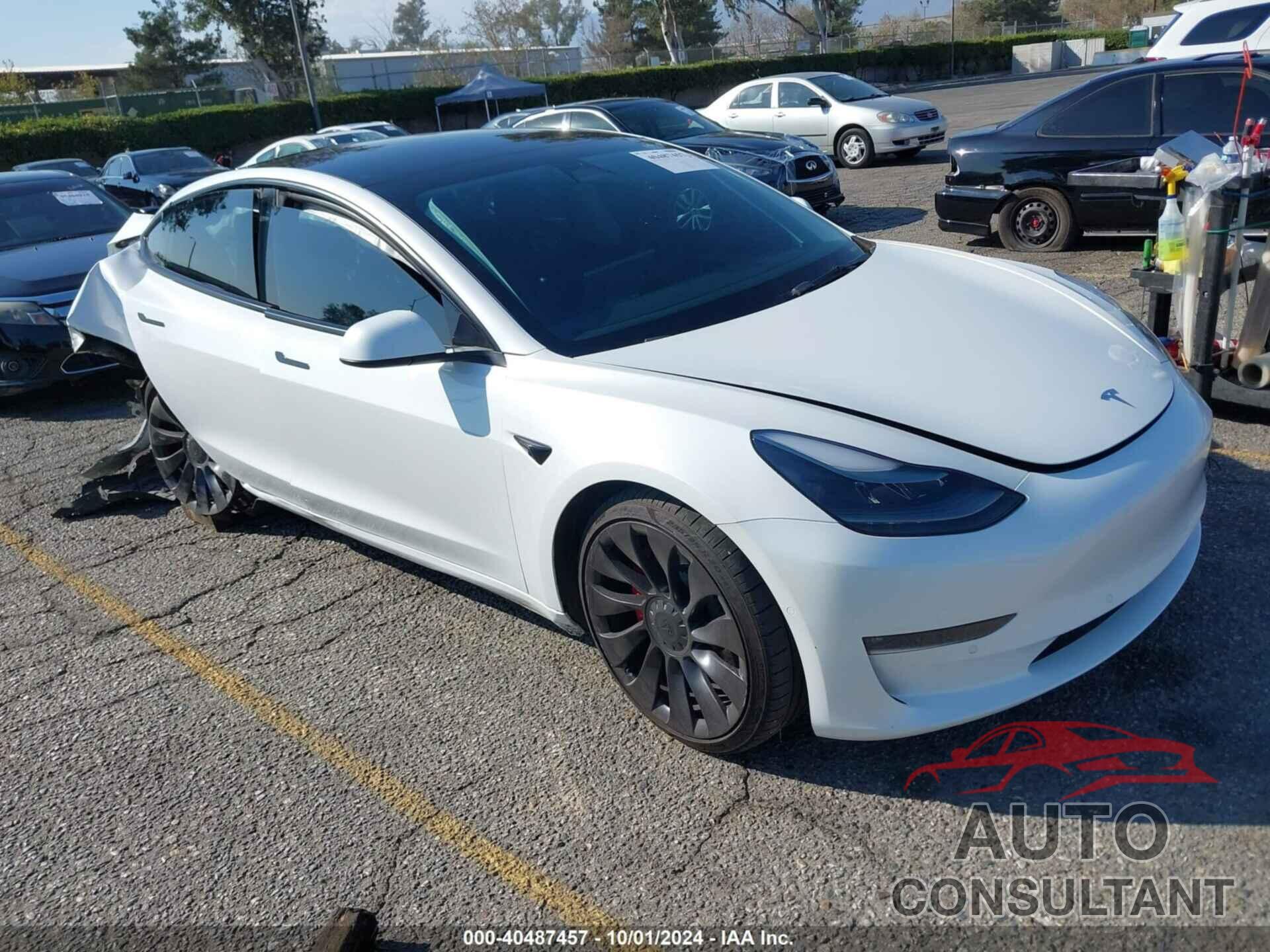 TESLA MODEL 3 2022 - 5YJ3E1EC4NF179188